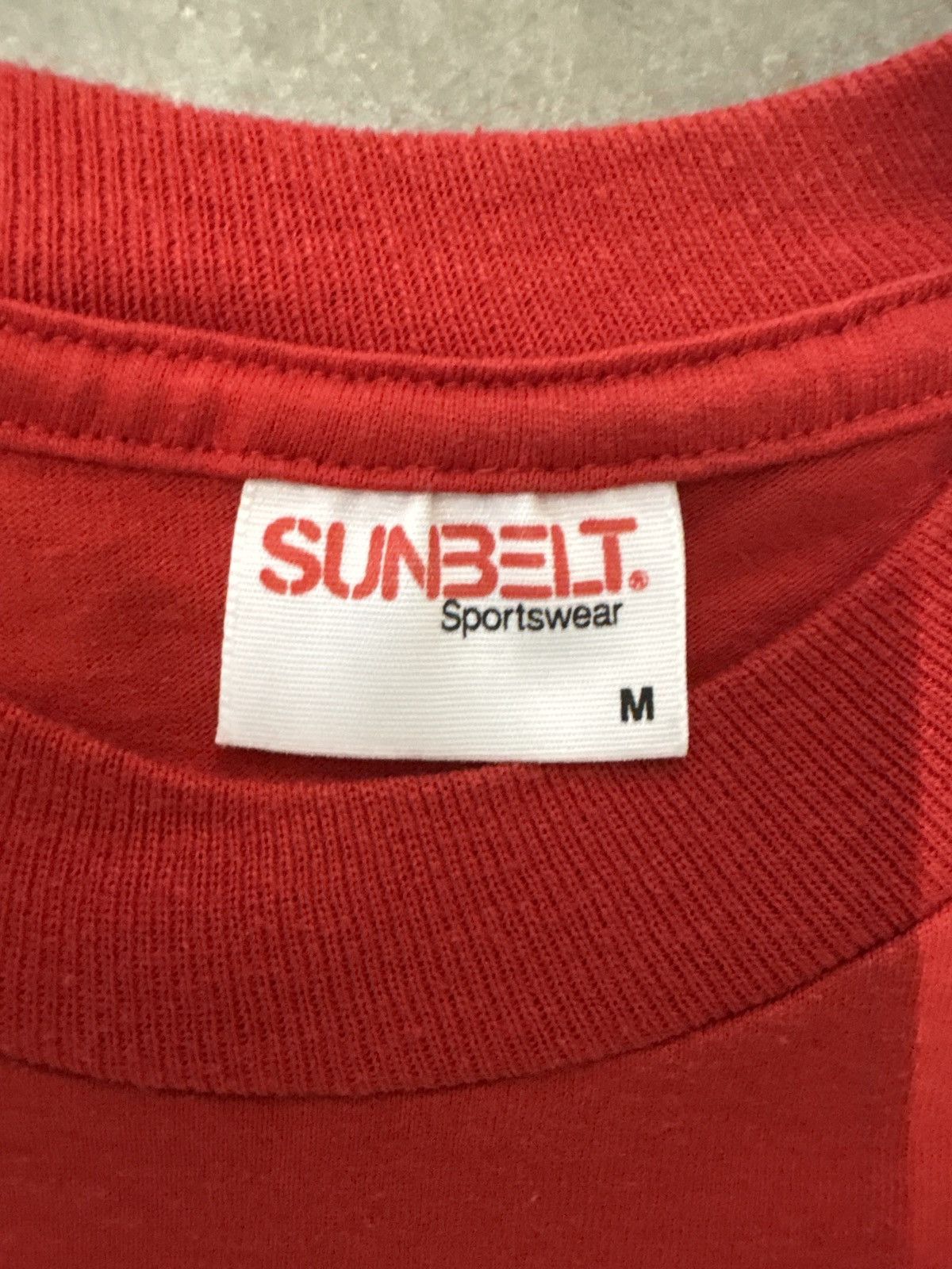 Lacoste × Polo Ralph Lauren × Vintage Vtg Sunbelt Sportwear Caddo Lake t shirt Sz M Size US M / EU 48-50 / 2 - 4 Thumbnail