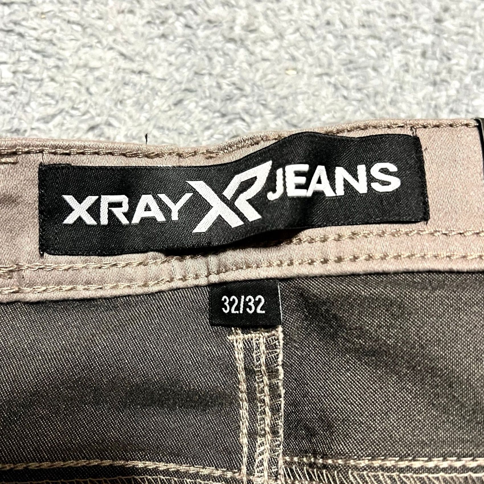 Vintage Xray Jeans Pants Mens 32 x32 Gray Slim Fit Commuter Stretch Cargo Utility Ankle Mens 32 Regular Gray Jeans Pants Size US 32 / EU 48 - 6 Thumbnail