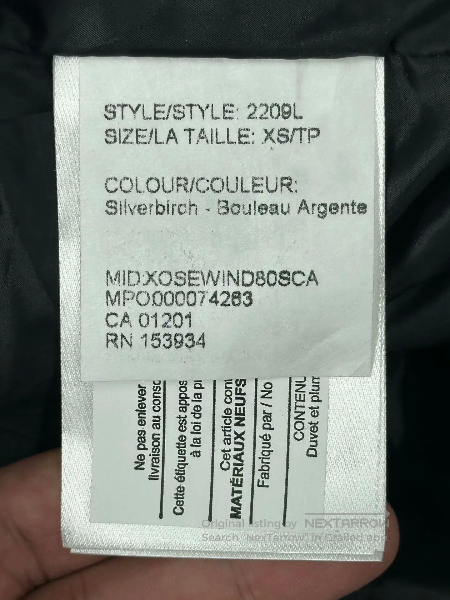 Canada Goose Canada Goose Classic Red Label Long Down Jacket| Size US XS / EU 42 / 0 - 6 Thumbnail