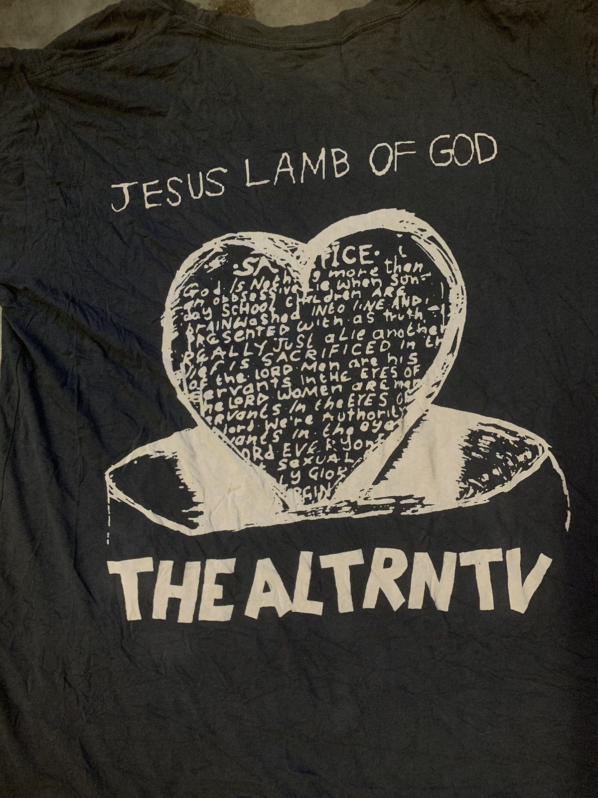 Seditionaries The Altrntv Jesus Lamb Of God Tee Size US XL / EU 56 / 4 - 8 Thumbnail