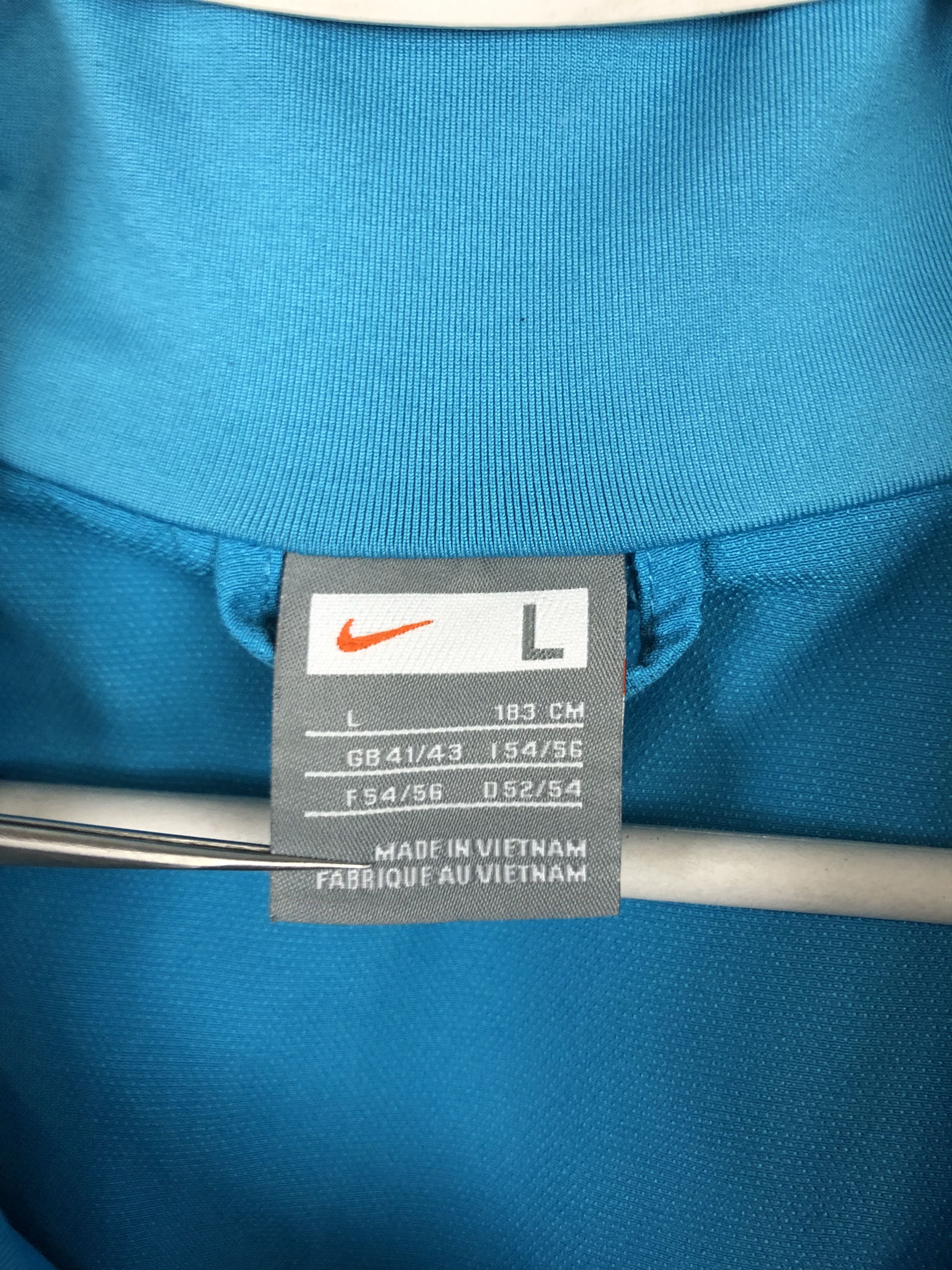 Nike Vintage Nike FC Barcelona Football Jacket Soccer Track Top Size US L / EU 52-54 / 3 - 4 Thumbnail