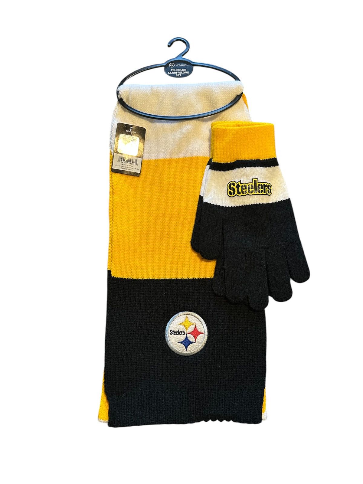 NFL NFL NEW Steelers Logo Scarf and Gloves Set NWT Size ONE SIZE - 1 Thumbnail