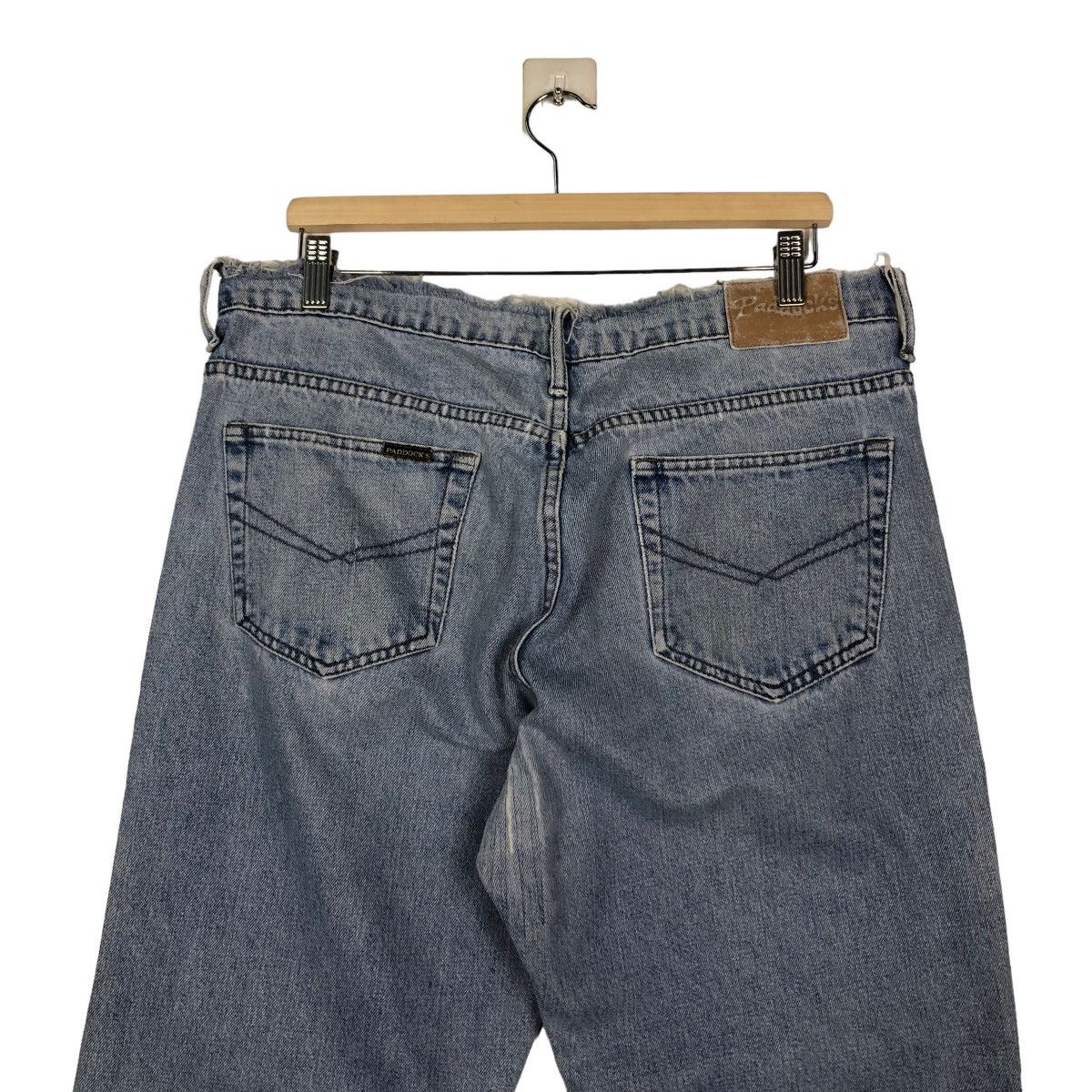 Japanese Brand 🔥VINTAGE DENIM JEANS PADDOCKS JAPAN ISSEY MIYAKE Size US 34 / EU 50 - 9 Thumbnail