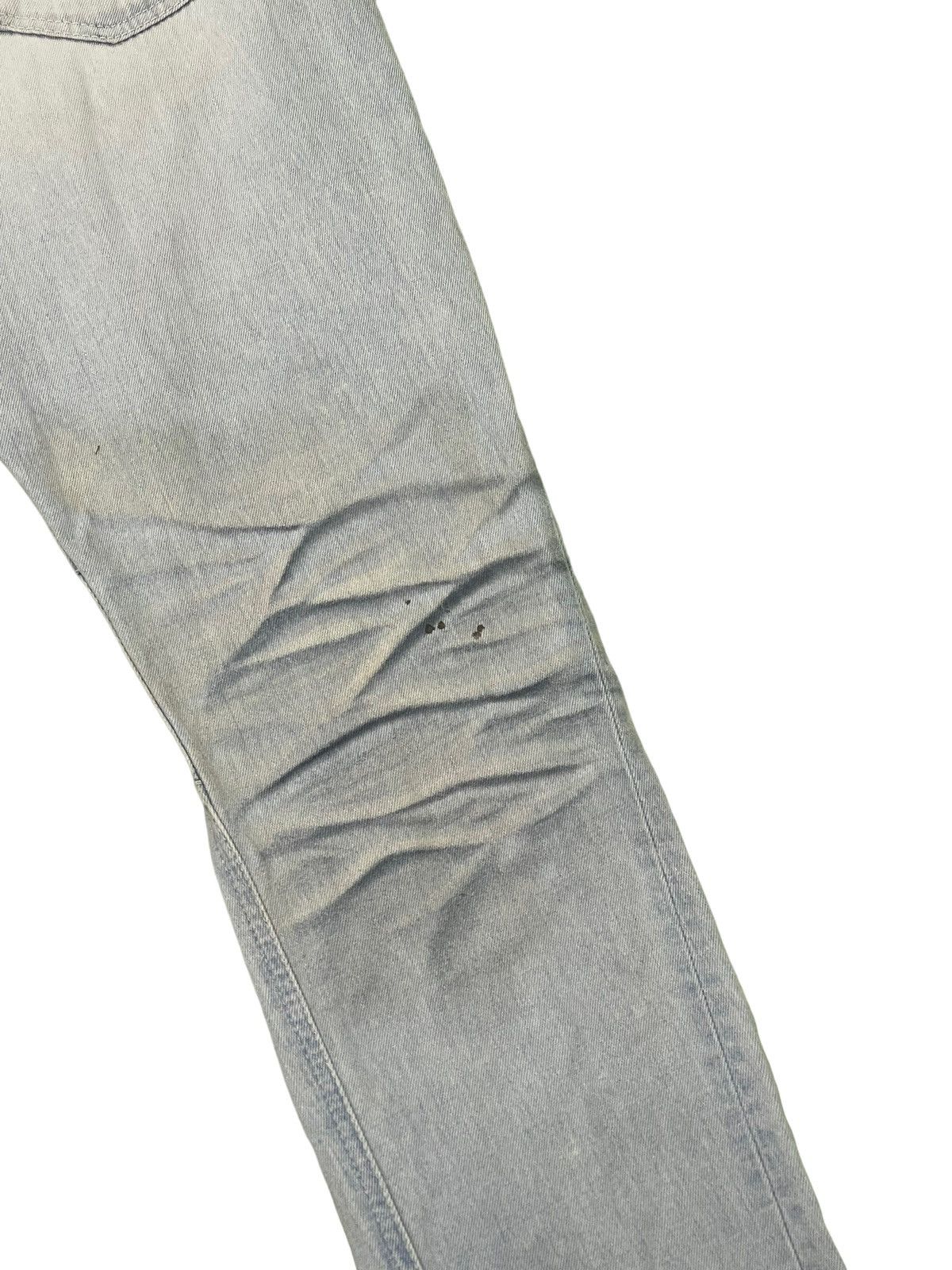 Japanese Brand Slim Jeans Vanquish Japan Distress Acid Wash 6🟦9 Size US 35 - 18 Thumbnail