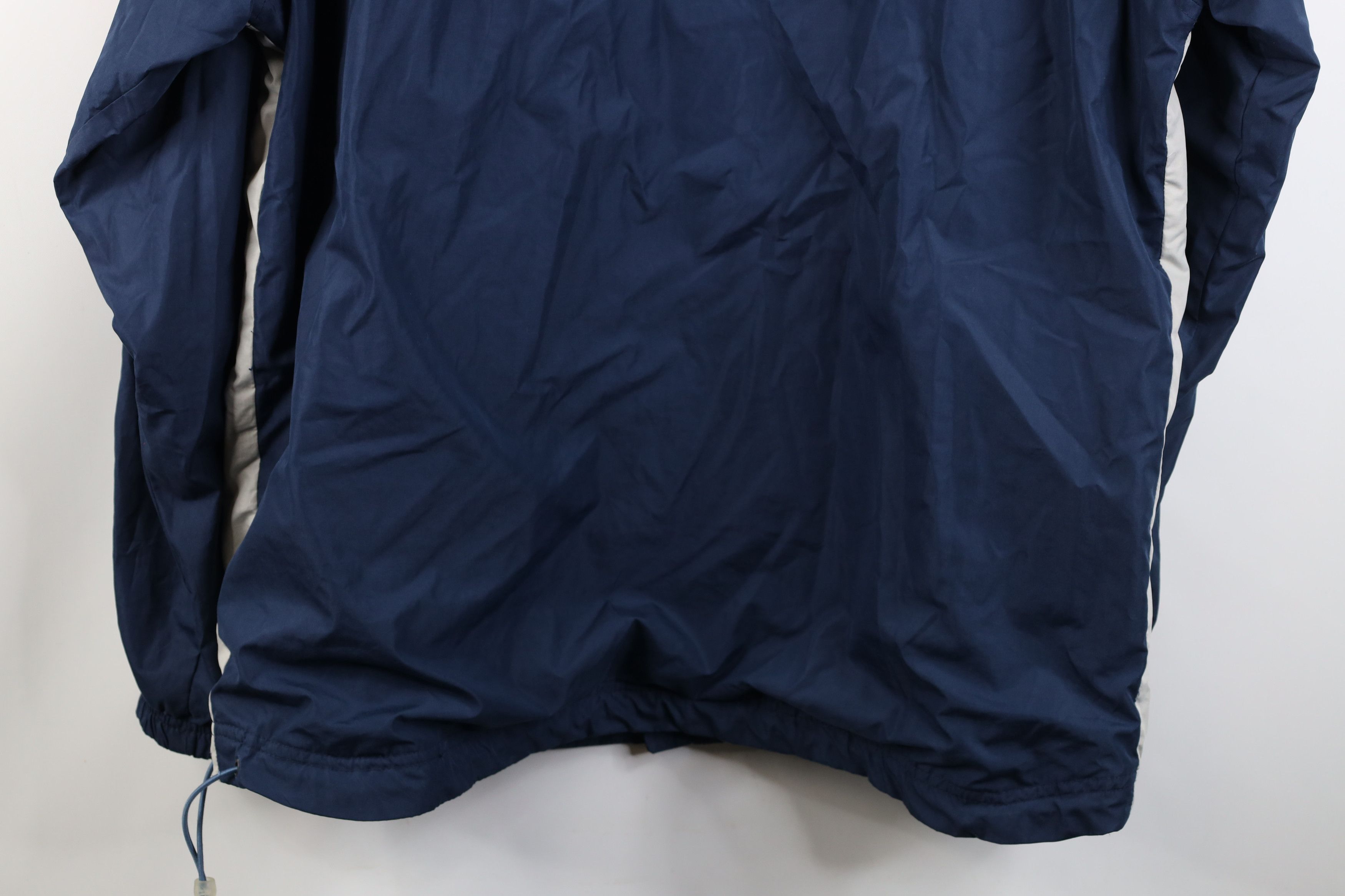Nike Vintage Nike Scott Mini Swoosh Lined Windbreaker Jacket Blue Size US L / EU 52-54 / 3 - 15 Thumbnail