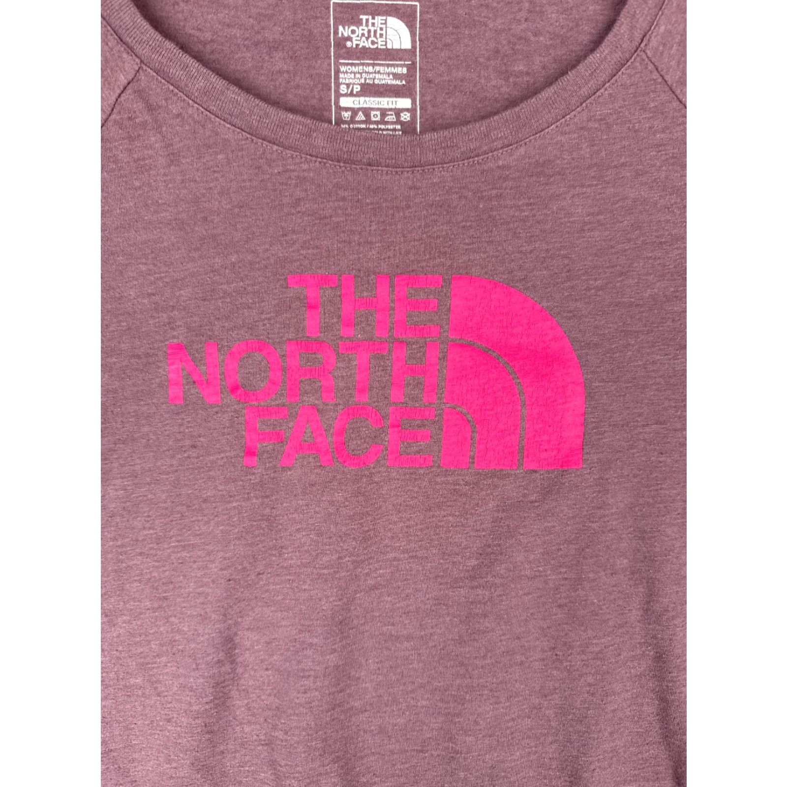 The North Face The North Face Shirt Women S Purple 3/4 Sleeve Cotton Polyester Blend Size S / US 4 / IT 40 - 6 Thumbnail