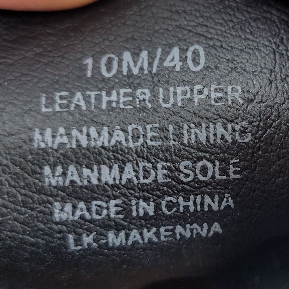 Lucky Brand Lucky Brand Makenna Leather Fringe Ankle Bootie Sz 10 Black Size US 10 / IT 40 - 2 Thumbnail
