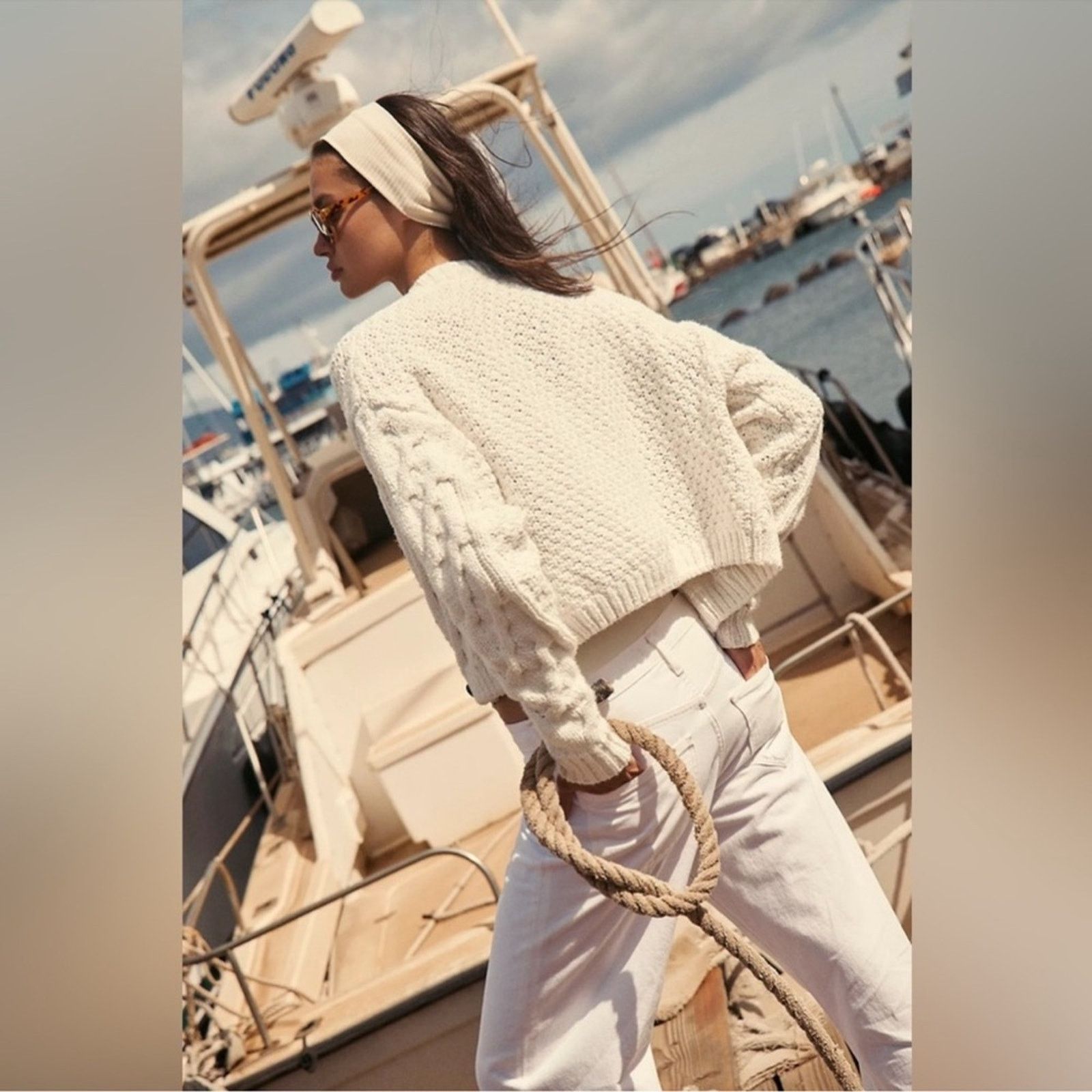 Free People 🎉LAST PIECE🎉FREE PEOPLE Bonfire Cardigan Sweater Size M / US 6-8 / IT 42-44 - 5 Thumbnail