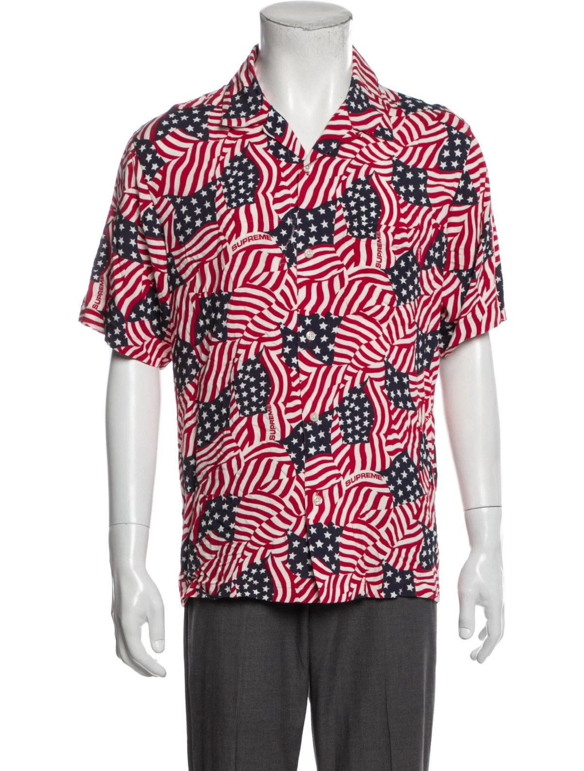 Supreme Flags Rayon S/S Shirt