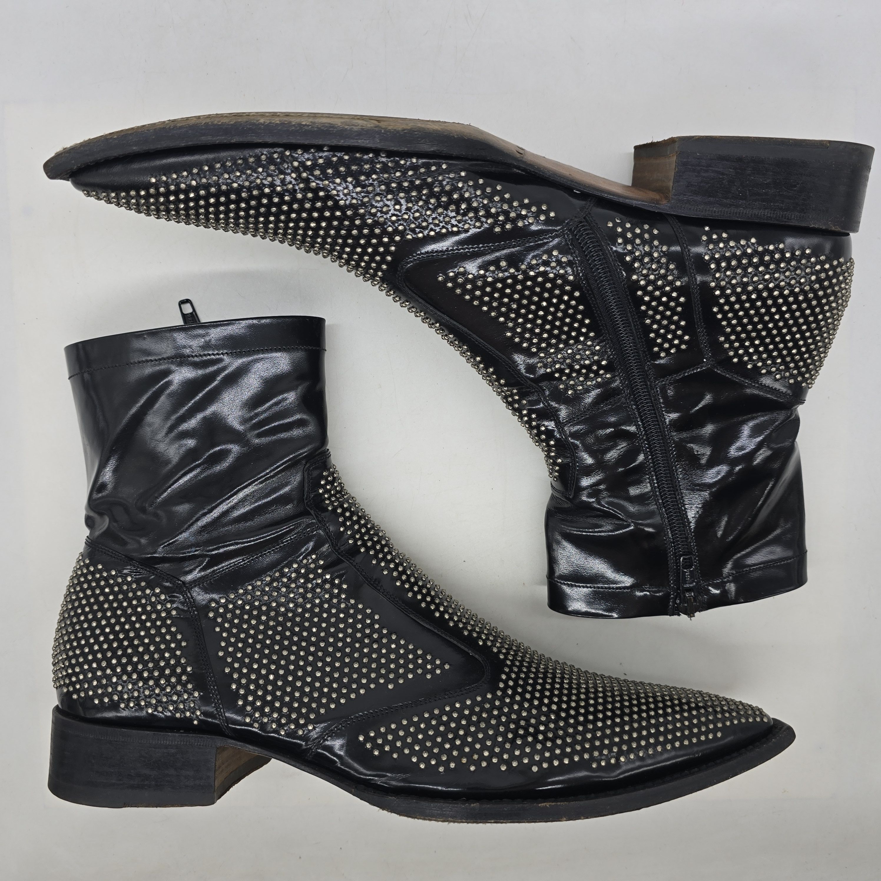 Gianni Barbato Gianni Barbato - Archive Studded Accents Leather Boots Size US 7 / EU 40 - 5 Thumbnail
