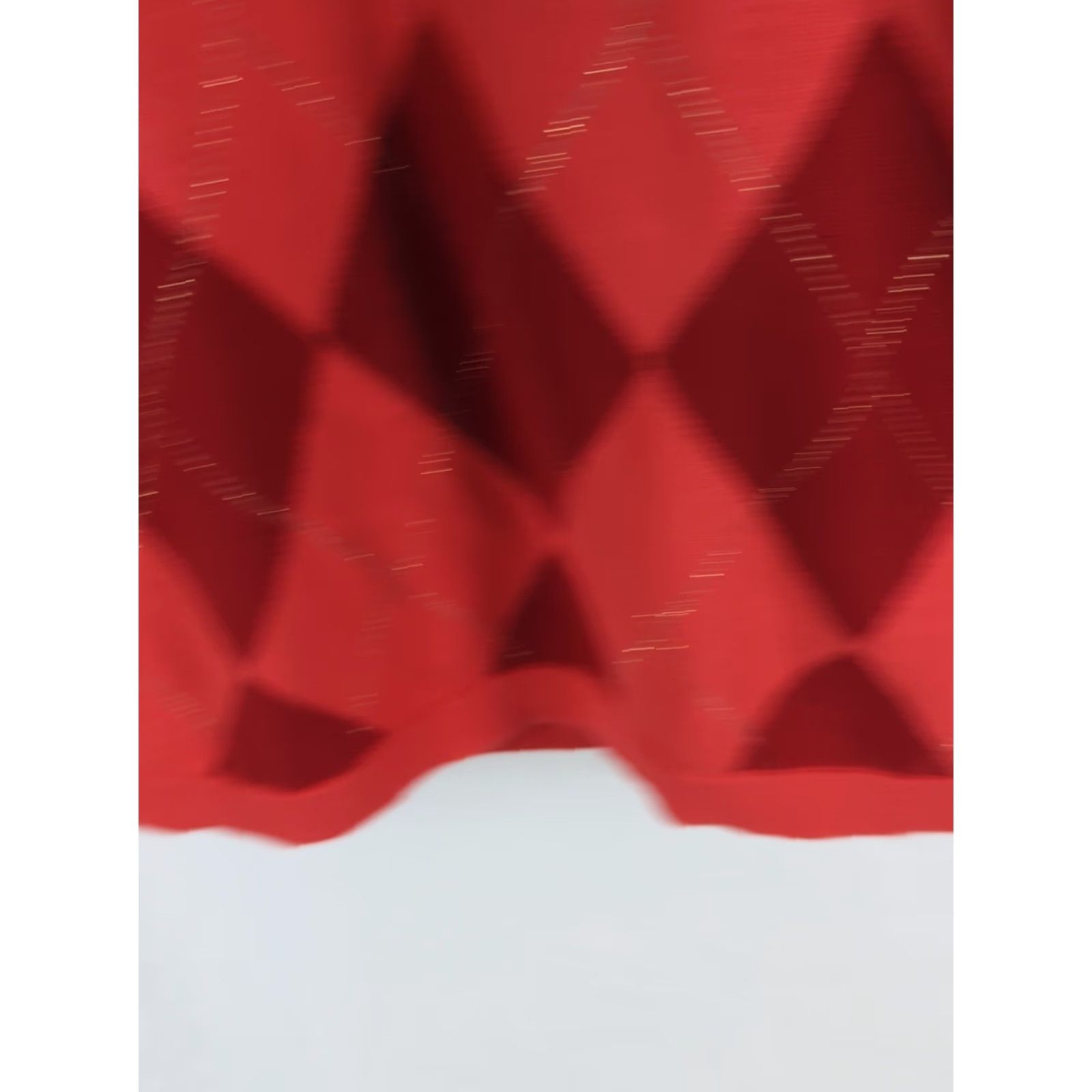 Tommy Hilfiger Tommy Hilfiger Womens M Argyle Diamond V-Neck Cotton Knit Sweater Pullover Long Sleeve Logo Embroidered Orange Red Size M / US 6-8 / IT 42-44 - 4 Thumbnail