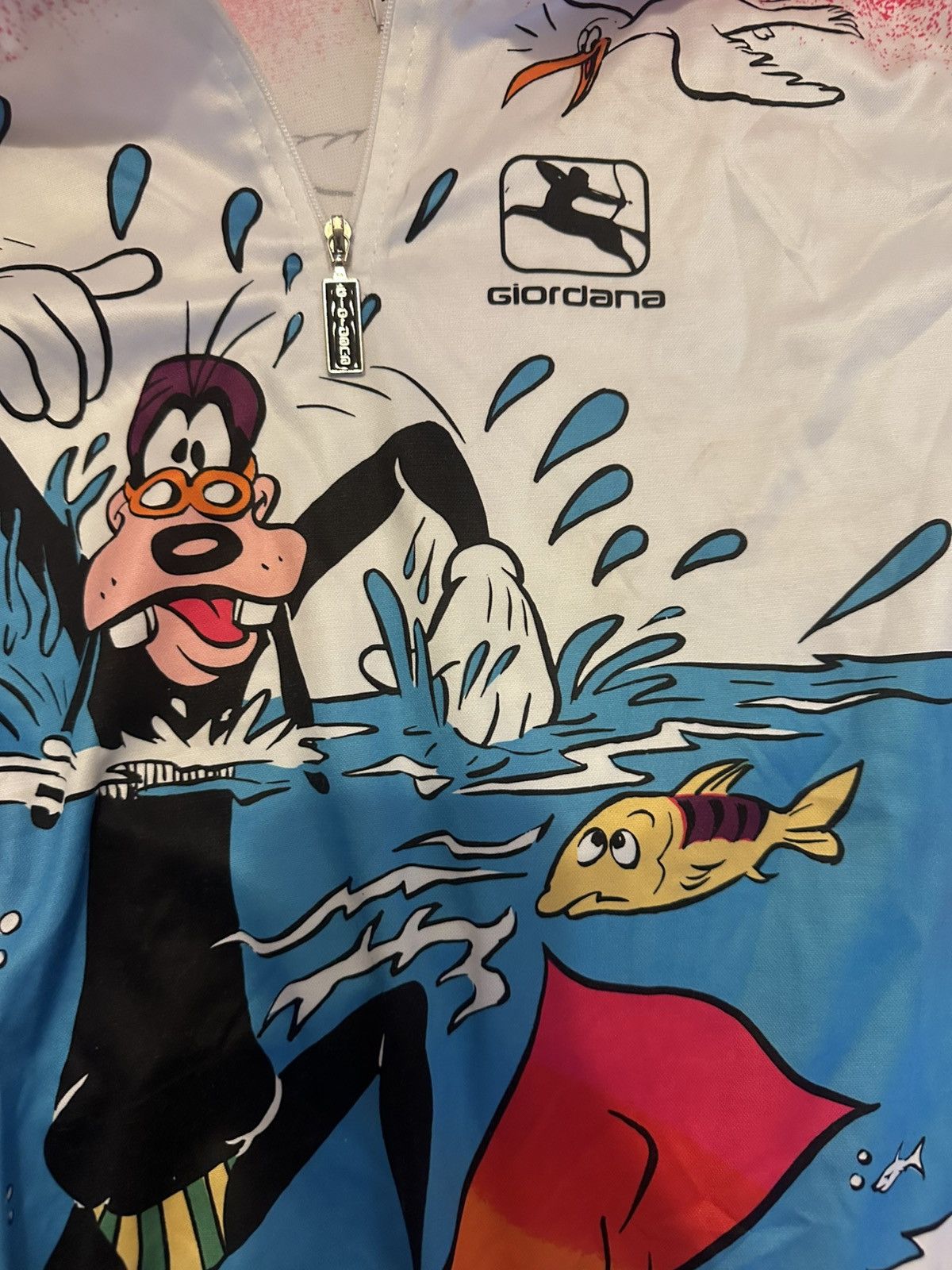 Disney Vintage Disney Giordana Goofy Cycling Jersey Medium Size US M / EU 48-50 / 2 - 2 Thumbnail