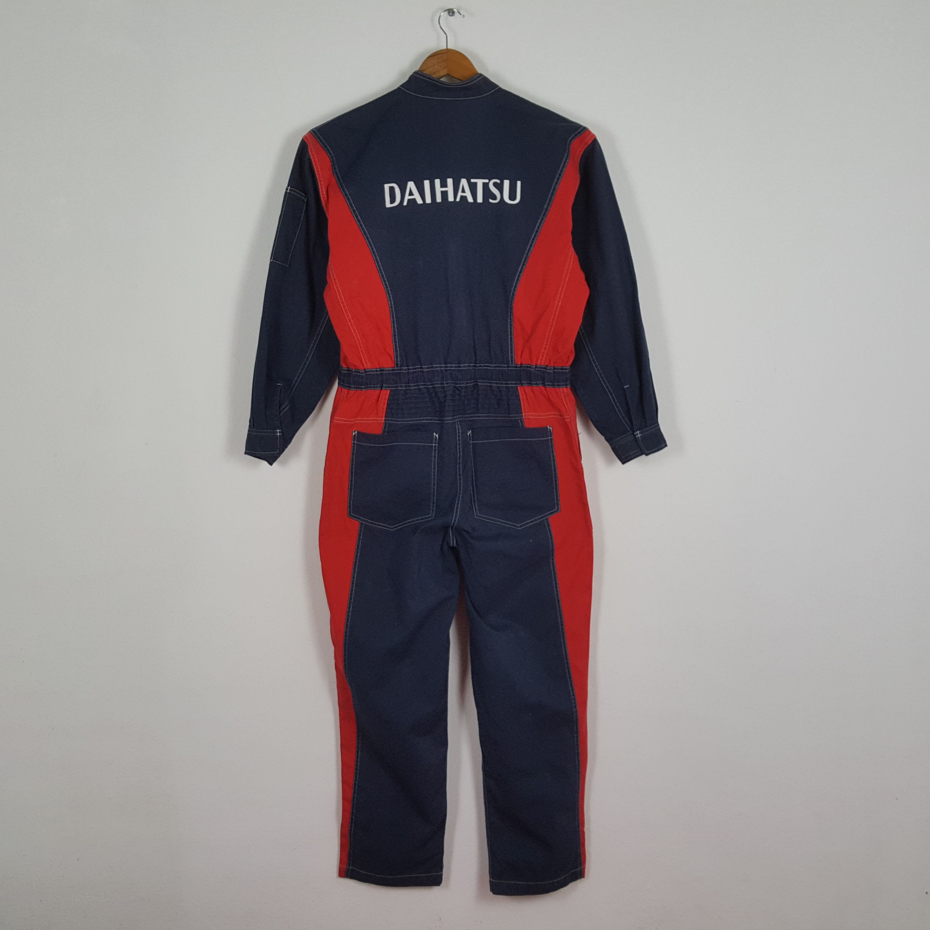 Vintage DAIHATSU Japanese Motorsports Racing Coverall Jacket