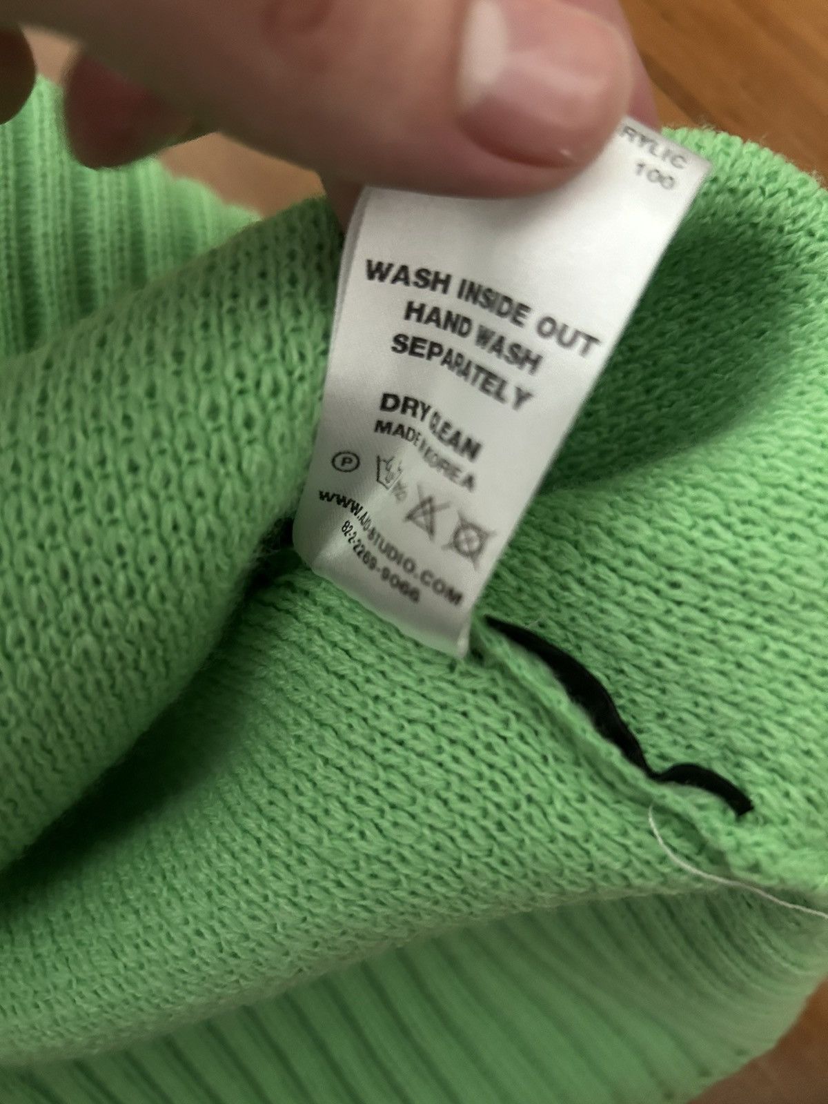 Designer × Vintage Oversized ajobyajo green printed sweater Size US M / EU 48-50 / 2 - 5 Thumbnail