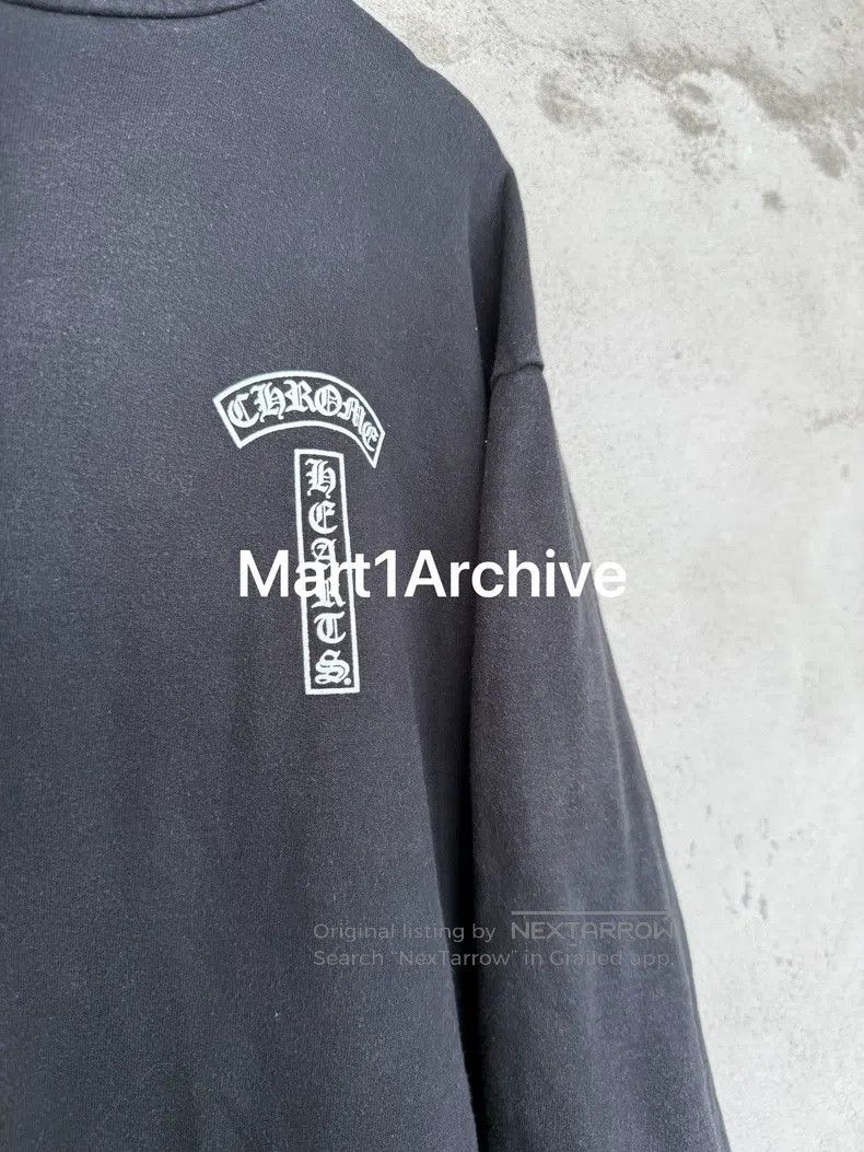 Chrome Hearts CHROME HEARTS Swearing barrage model slogan hoodie Size US L / EU 52-54 / 3 - 4 Thumbnail