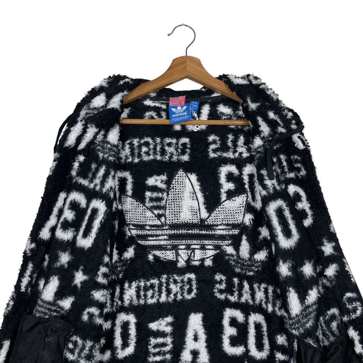 Adidas Adidas Fullprint Fleece Zipper Hoodie Size US M / EU 48-50 / 2 - 13 Thumbnail