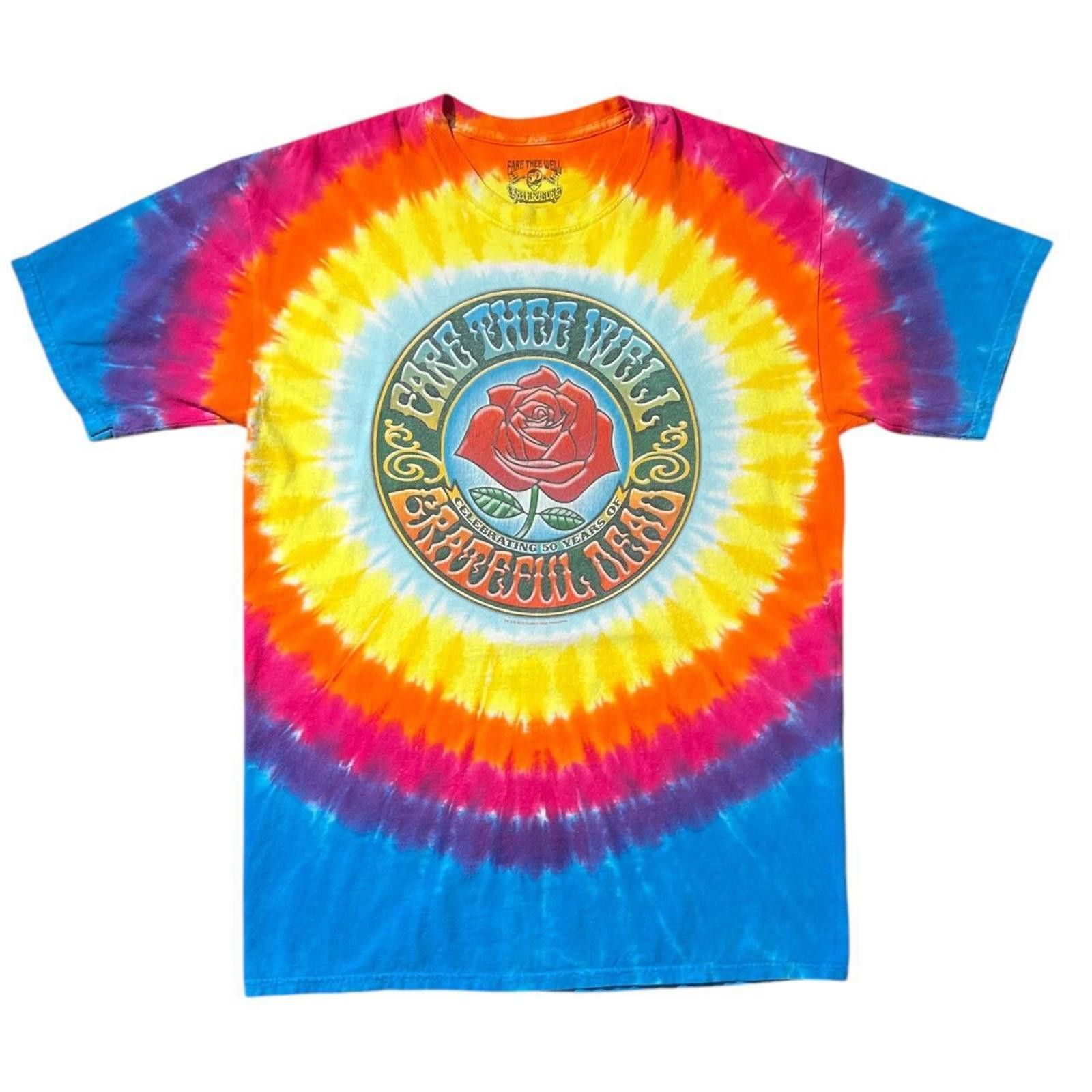 Other Grateful Dead Farewell Tour 2015 Tie dye Tshirt Size US L / EU 52-54 / 3 - 1 Thumbnail