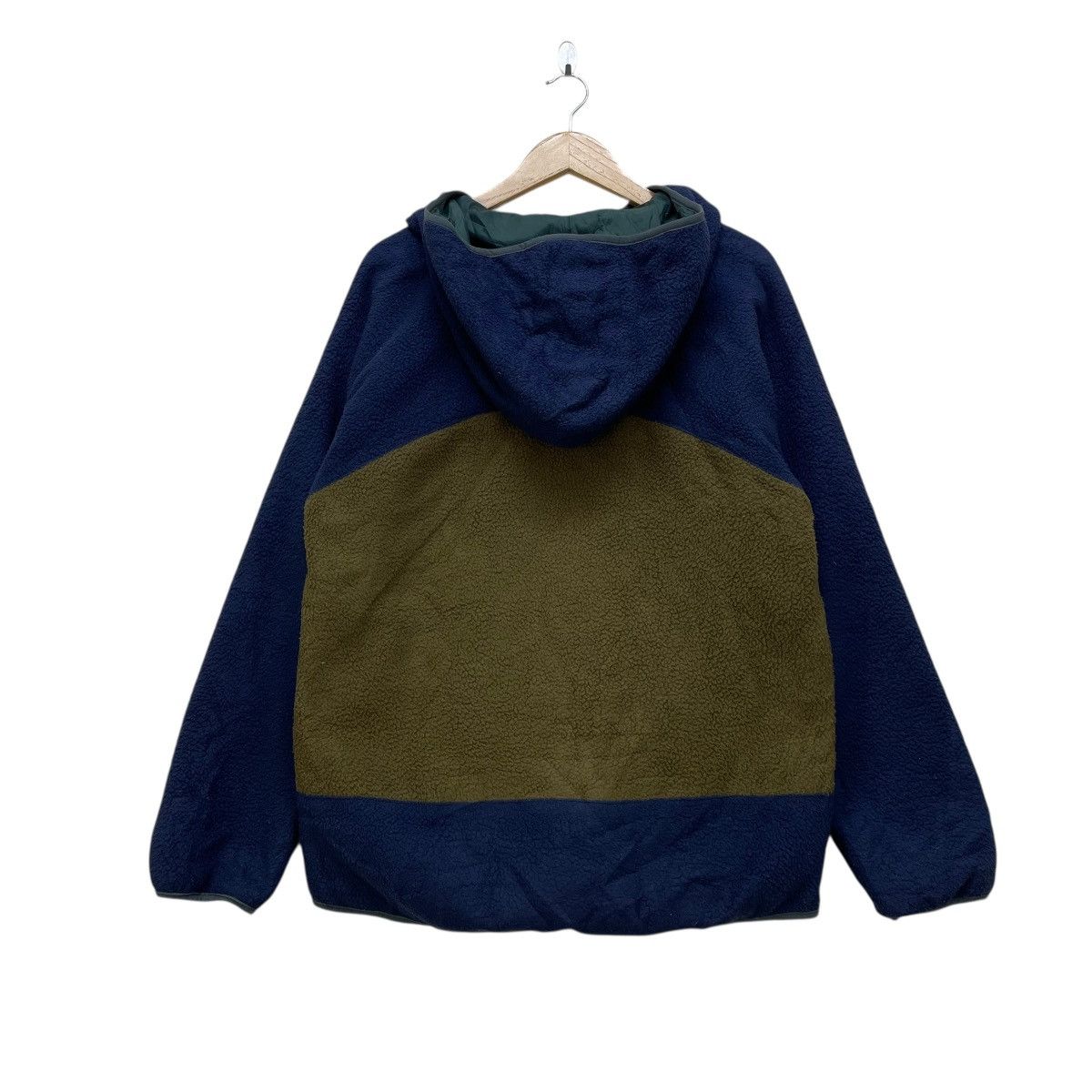 45rpm 💥Go Slow Caravan Colour block Fleece Hooded Jacket Size US M / EU 48-50 / 2 - 2 Thumbnail
