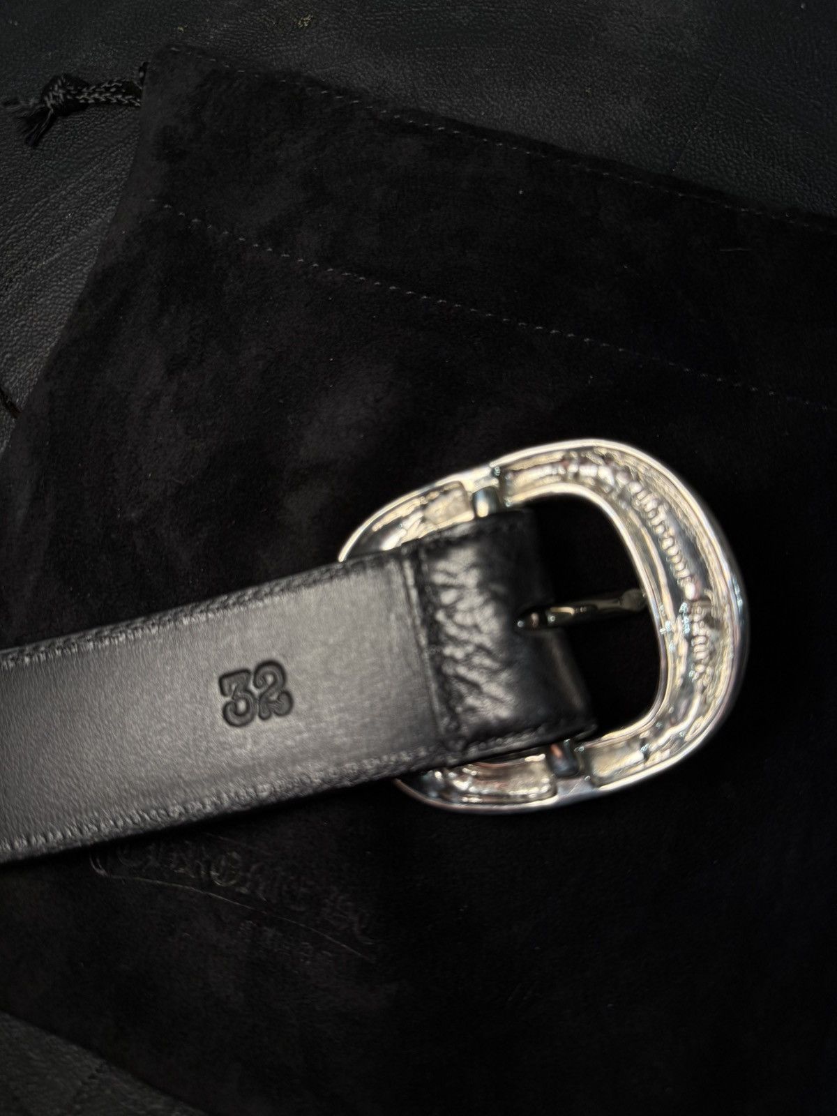 Chrome Hearts Chrome Hearts Gunslinger Belt NEW 1.5inch Size 32 - 10 Thumbnail