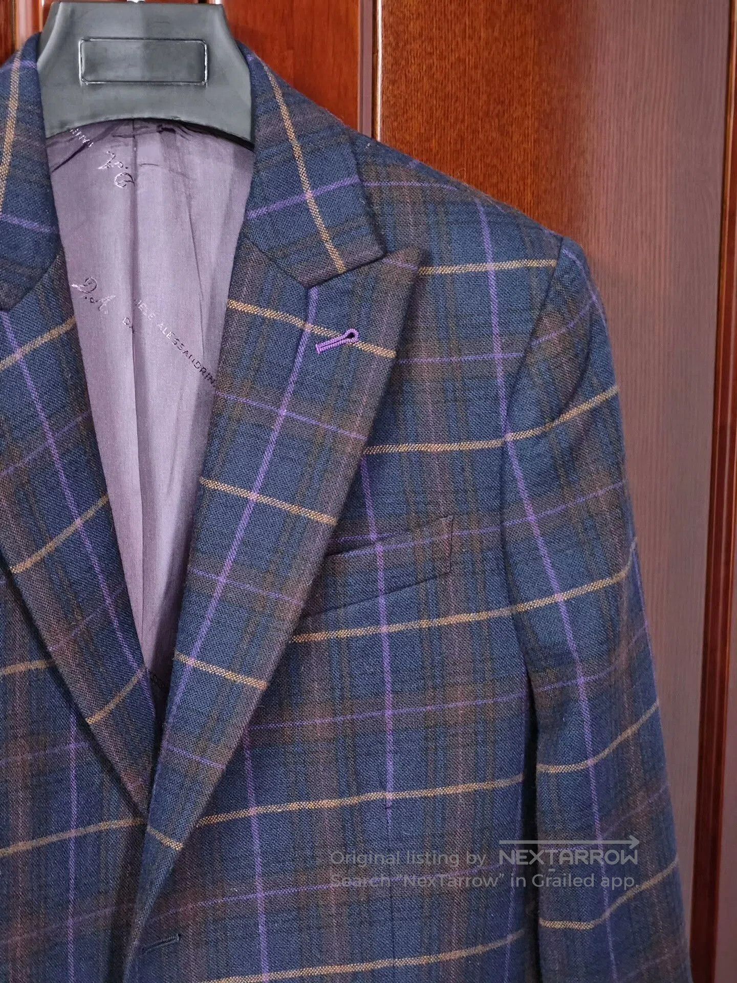 Other Italian Wool Casual Blazer by Alessandrini. Size US M / EU 48-50 / 2 - 2 Thumbnail