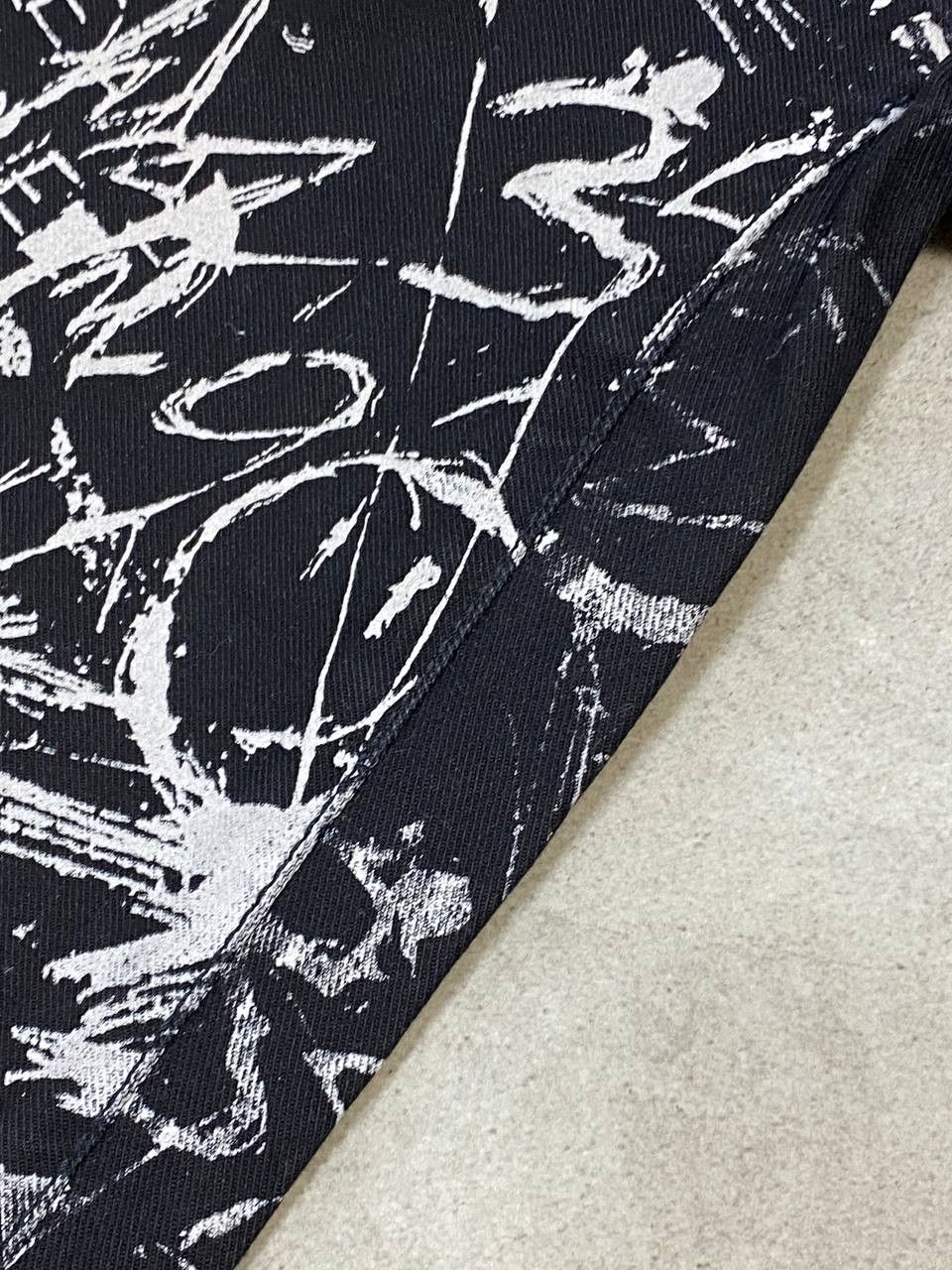 Alexander McQueen Archive Alexander McQueen Graffiti Punk Slim Pants Size US 26 / EU 42 - 8 Thumbnail