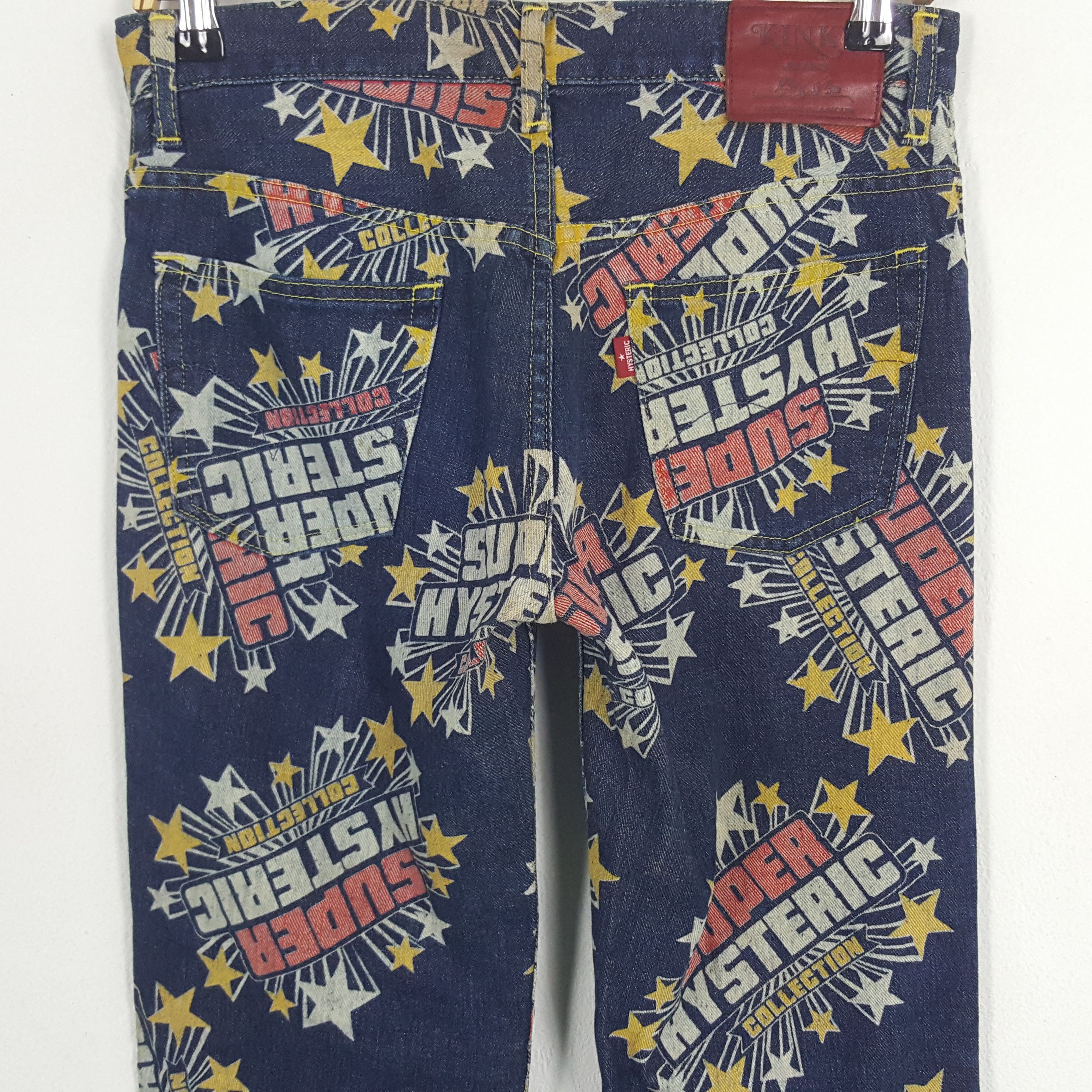 Hysteric Glamour Vintage Hysteric Glamour Japanese Brand Overprint Denim Jean Size US 29 - 5 Thumbnail