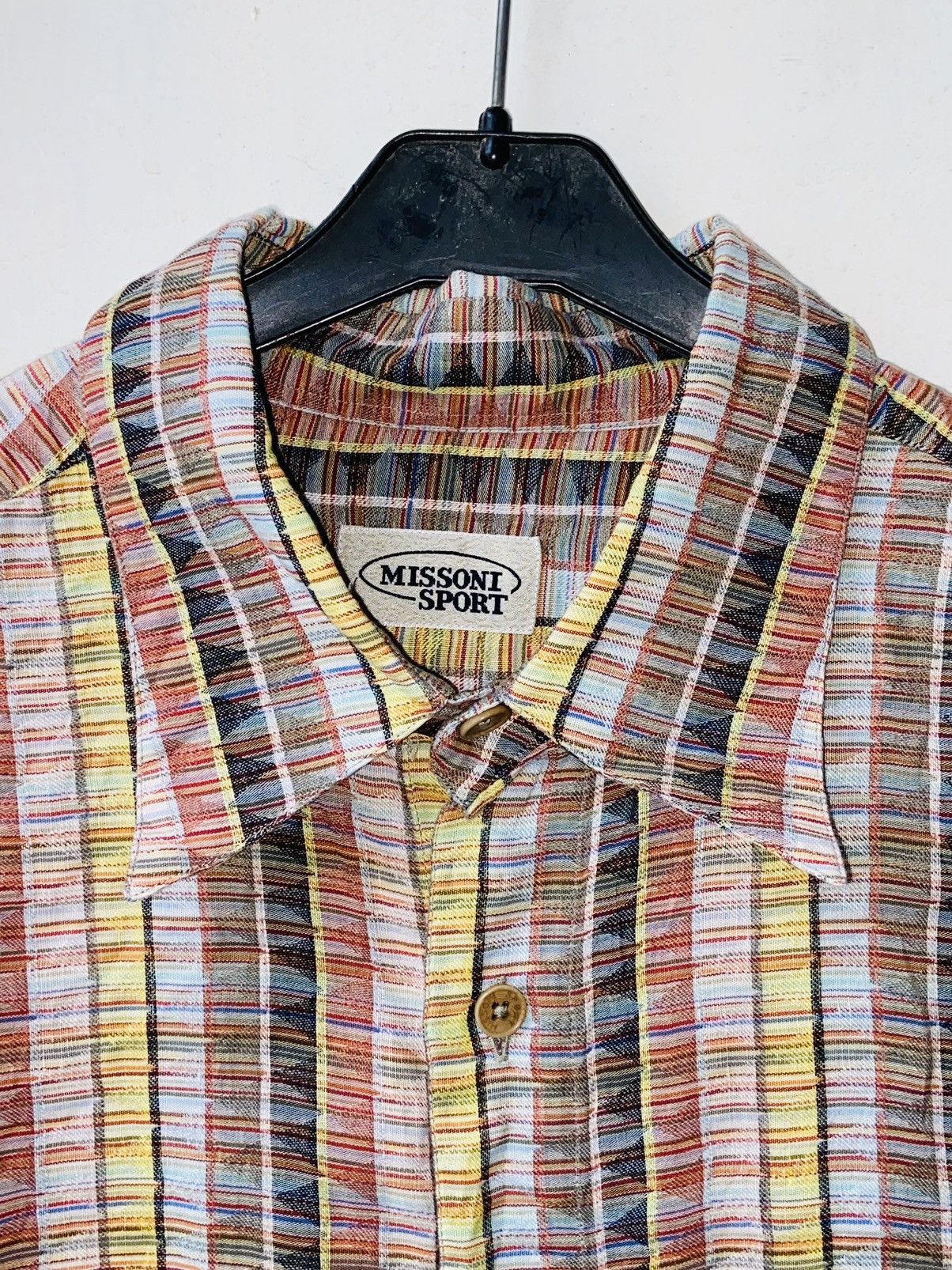 Missoni MISSONI SPORT Signature Pattern Shirt Size 54L - 5 Thumbnail