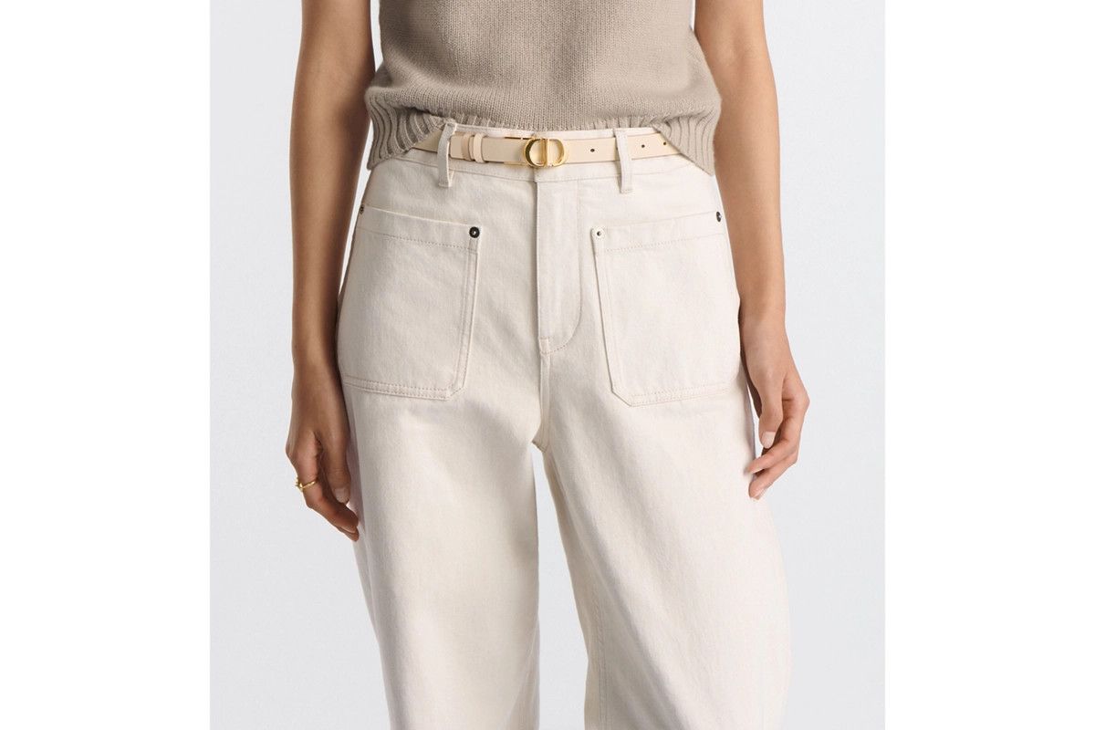 Dior o1bcso1str0126 Size:OS/30 Montaigne Reversible Belt in Beige Size ONE SIZE - 5 Thumbnail