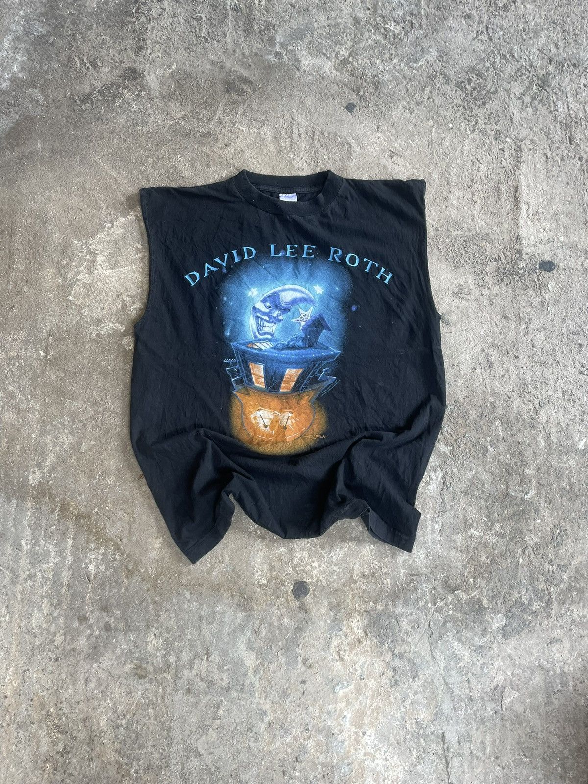 Band Tees David Lee Roth 1994 sleeveless band tee Size US XL / EU 56 / 4 - 1 Thumbnail