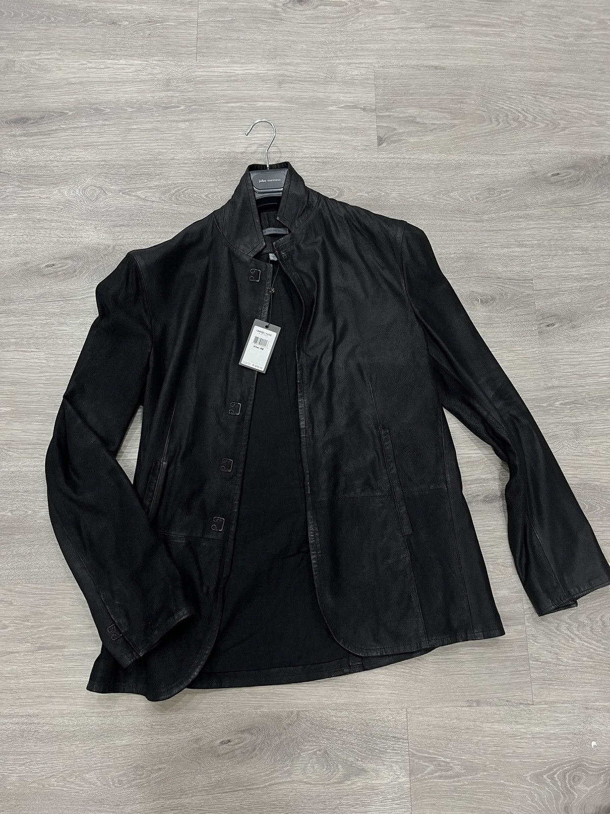 John Varvatos Suede hook and bar Thompson jacket. US38 Grailed