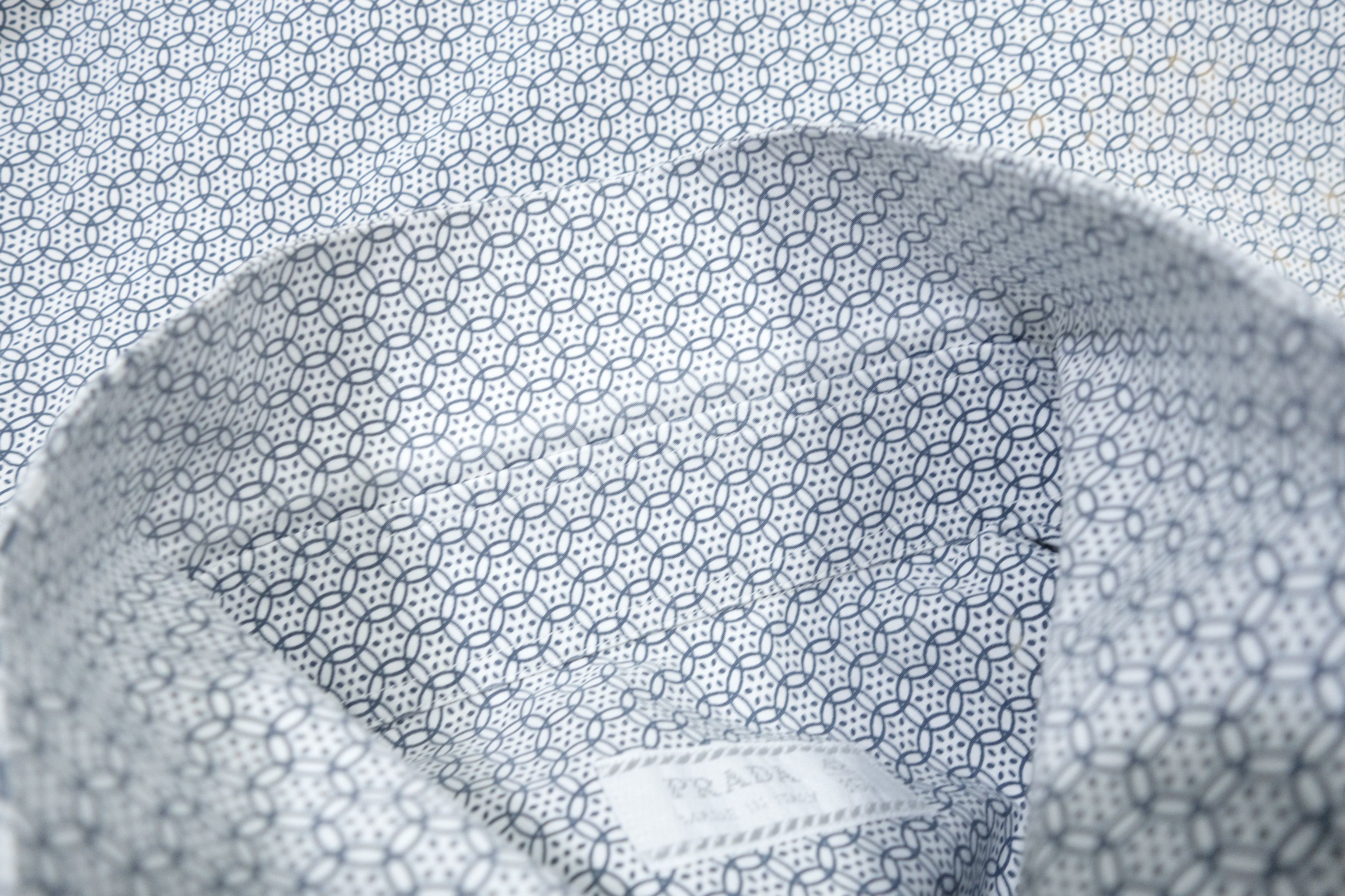 Prada Short Sleeve Button-Up Shirt Geometric Pattern Size US L / EU 52-54 / 3 - 11 Thumbnail