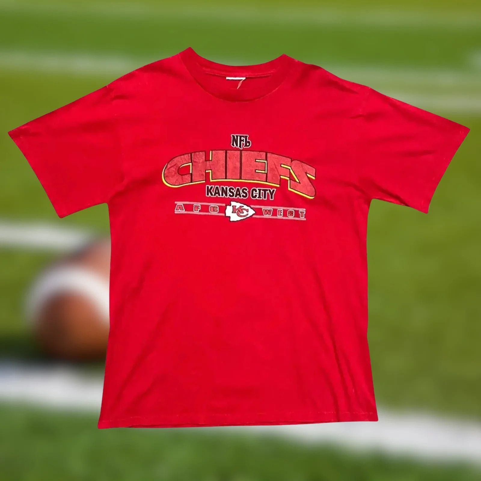 Lee Kansas City Chiefs Shirt Mens Sz. Large Lee Sports 90s NFL Size US L / EU 52-54 / 3 - 1 Thumbnail