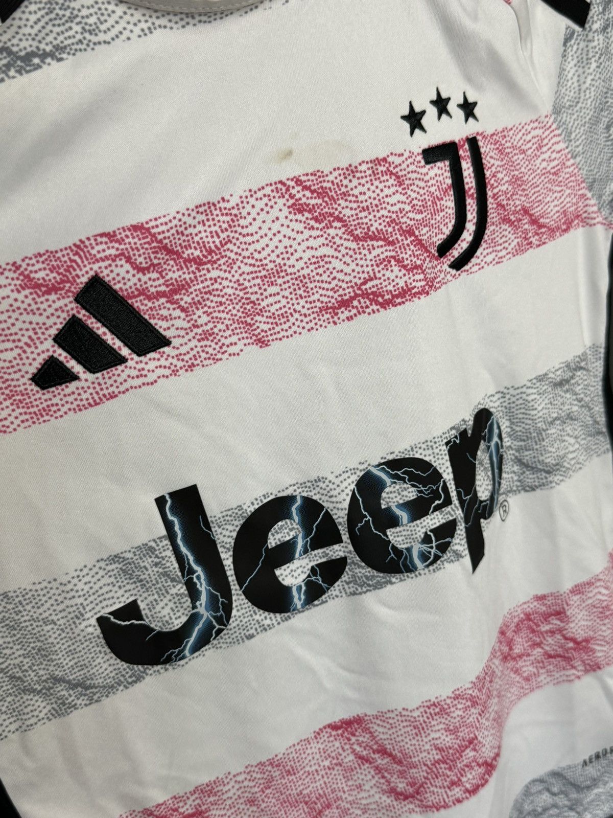 Adidas KIDS New Juventus 23/24 Away Football Jersey T-Shirt Size US XS / EU 42 / 0 - 3 Thumbnail
