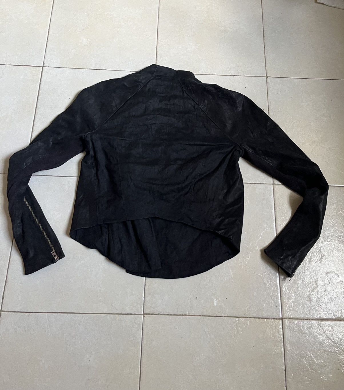 Helmut Lang Helmut lang asymmetric leather jacket Size M / US 6-8 / IT 42-44 - 18 Thumbnail