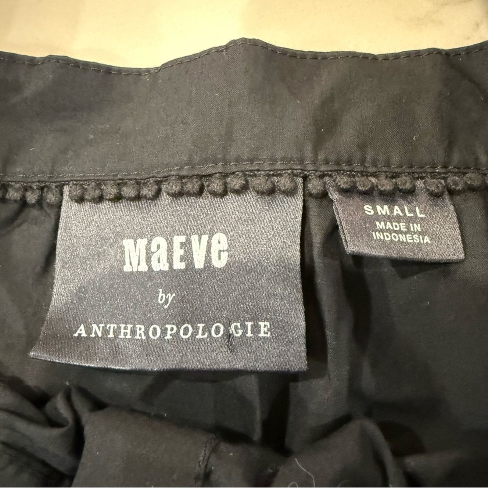 Anthropologie Maeve Anthropologie Tiered Eyelet Tunic Top Womens Small Size S / US 4 / IT 40 - 7 Thumbnail