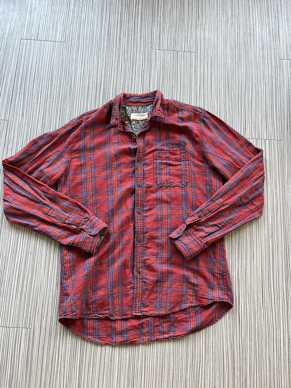 Christian Audigier × Ed Hardy × True Religion Ed hardy flannel Size US M / EU 48-50 / 2 - 1 Thumbnail