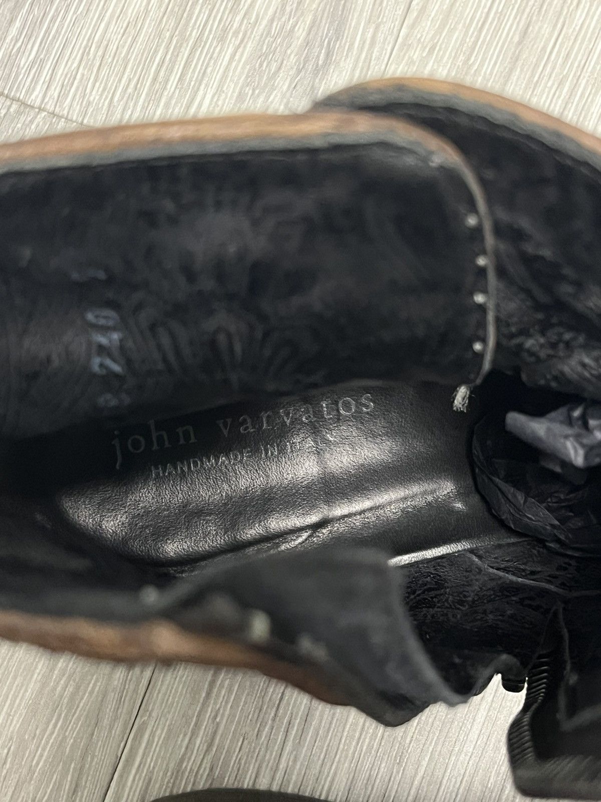 John Varvatos Summer Button Leather Boot. 9.5 Size US 9.5 / EU 42-43 - 14 Thumbnail