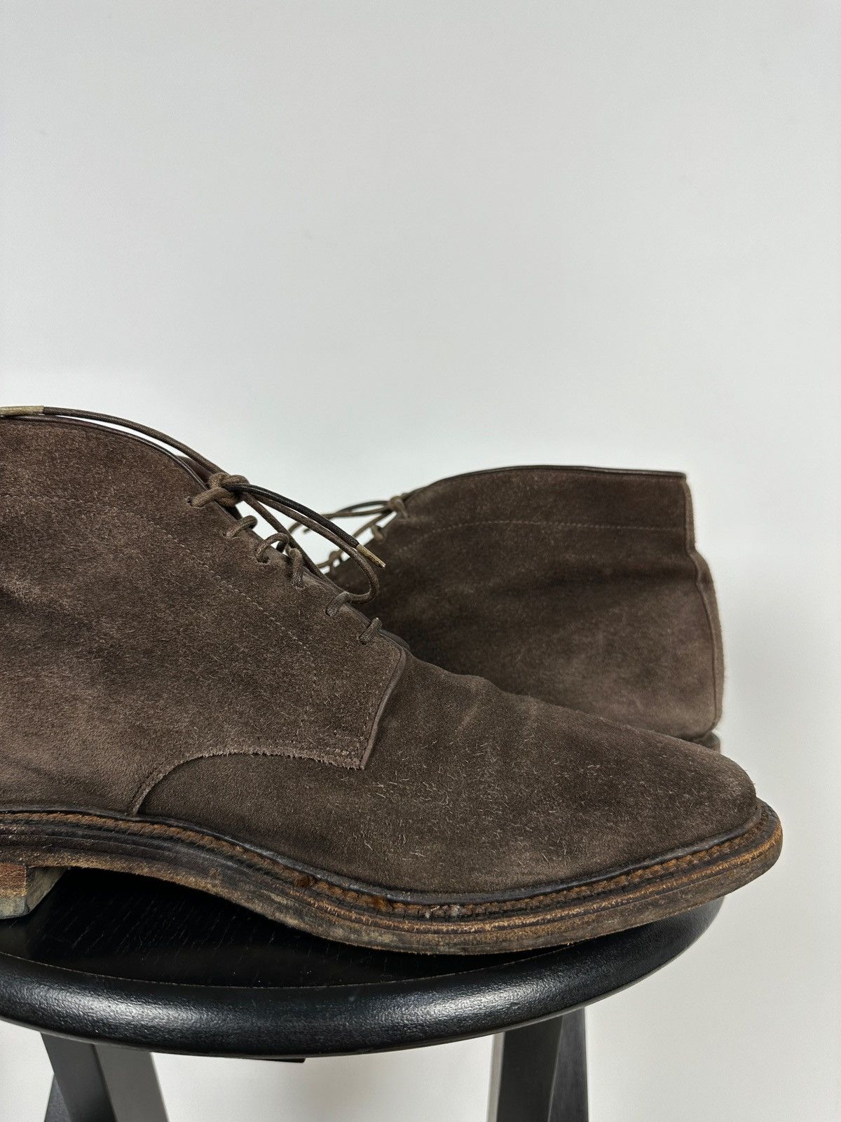 Officine Creative Officine Creative Desert Brown Suede Boots Size US 13 / EU 46 - 18 Thumbnail