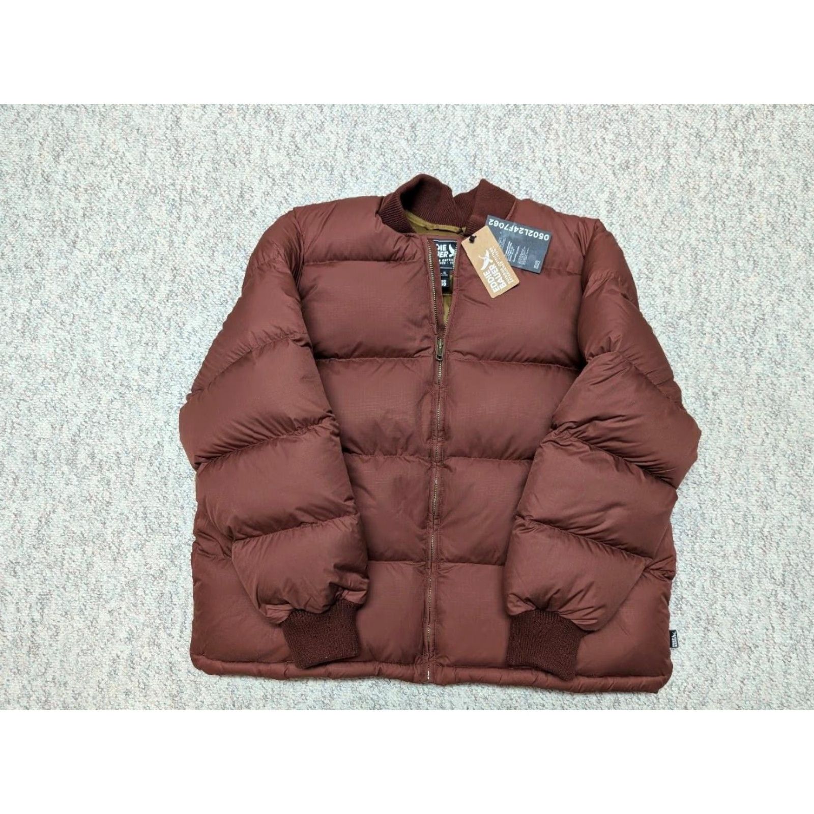Eddie Bauer VINTAGE Eddie Bauer Puffer Jacket XL Goose Down Mahogany 650 Down Men's Zip Solid Breathing Down Fill Size US XL / EU 56 / 4 - 4 Thumbnail
