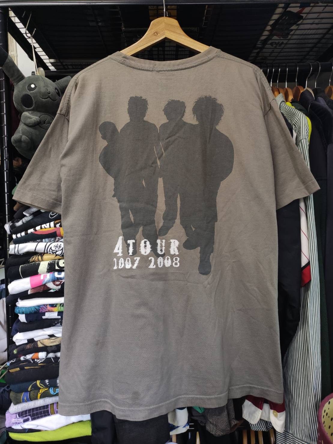 Band Tees Vtg 00's The Cure 4 Tour 2007 Promo T-Shirt Size US XL / EU 56 / 4 - 2 Thumbnail