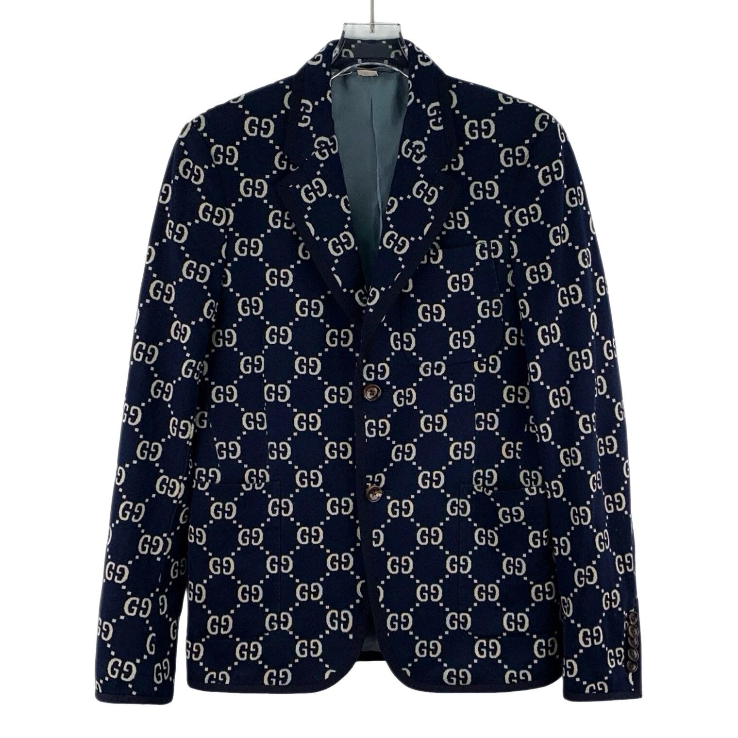 Gucci Gucci GG Monogram Jacquard Blazer 34R Size 34R - 1 Thumbnail