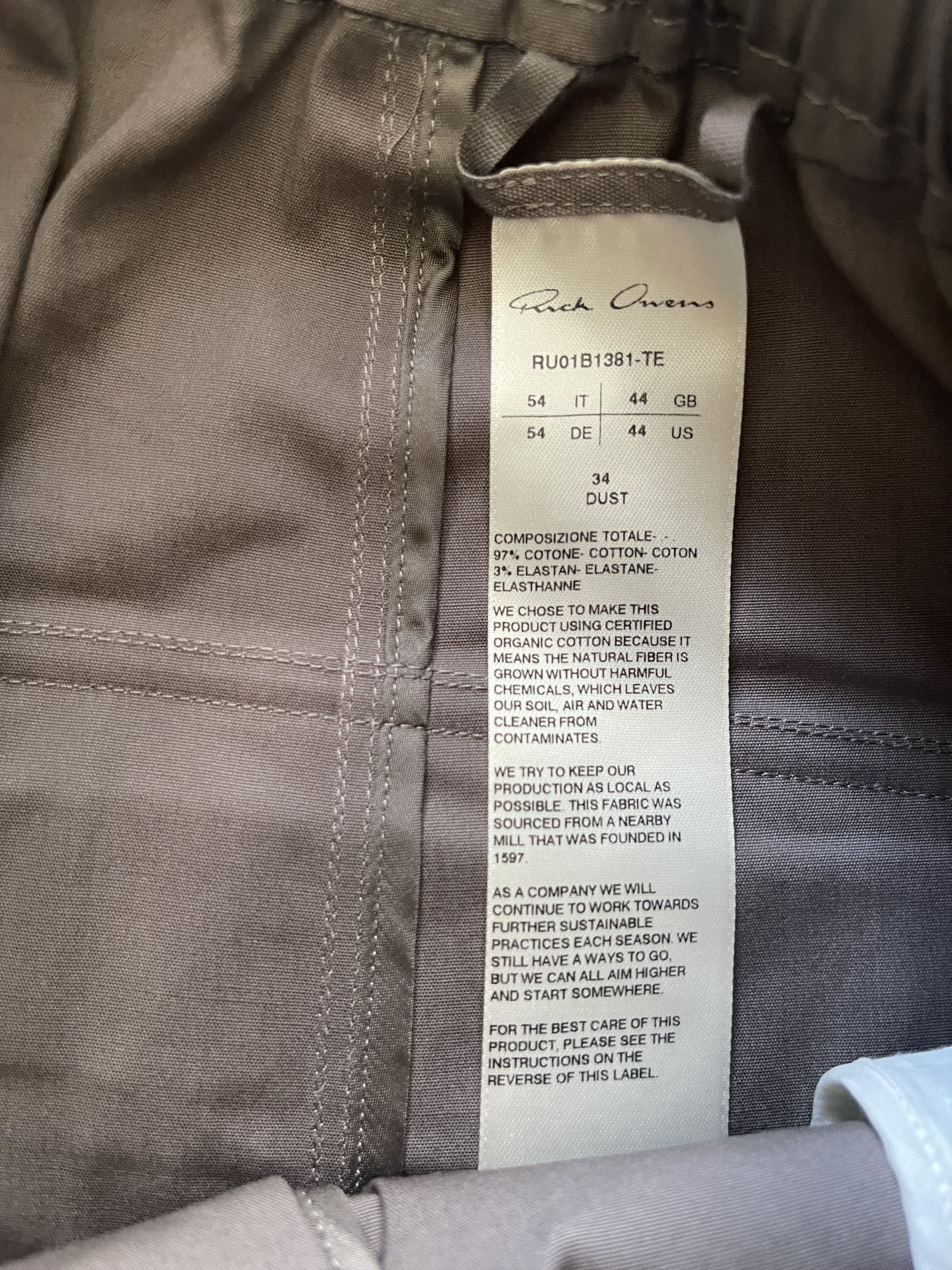 Rick Owens Rick Owens Cropped Size US 38 / EU 54 - 3 Thumbnail