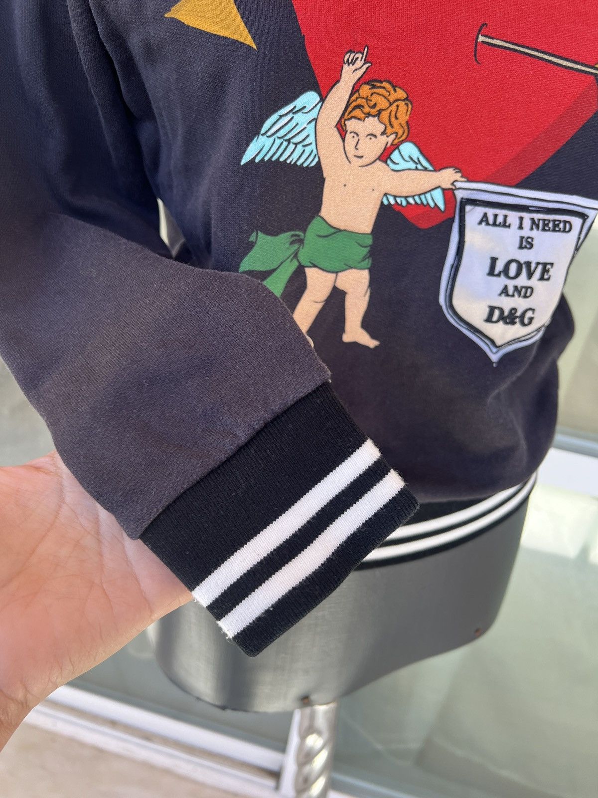 Dolce & Gabbana Dolce & Gabbana Cupid Hoodie Size S / US 4 / IT 40 - 7 Thumbnail
