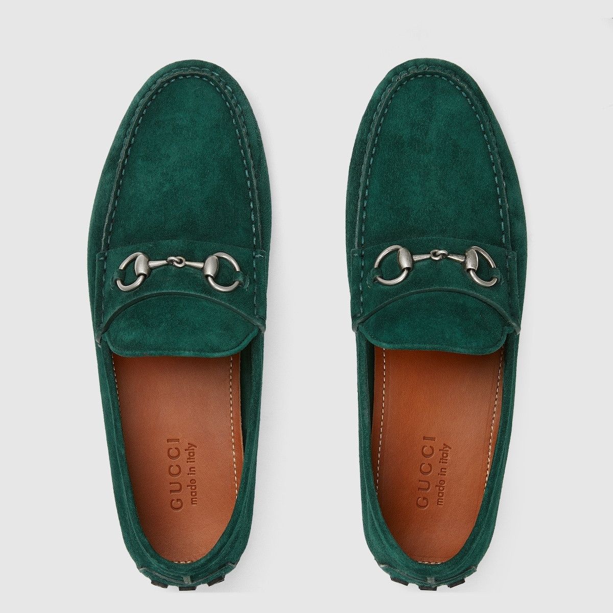Gucci o1s1wg111025 Driver With Horsebit Shoes in Green Size US 7.5 / EU 40-41 - 5 Thumbnail