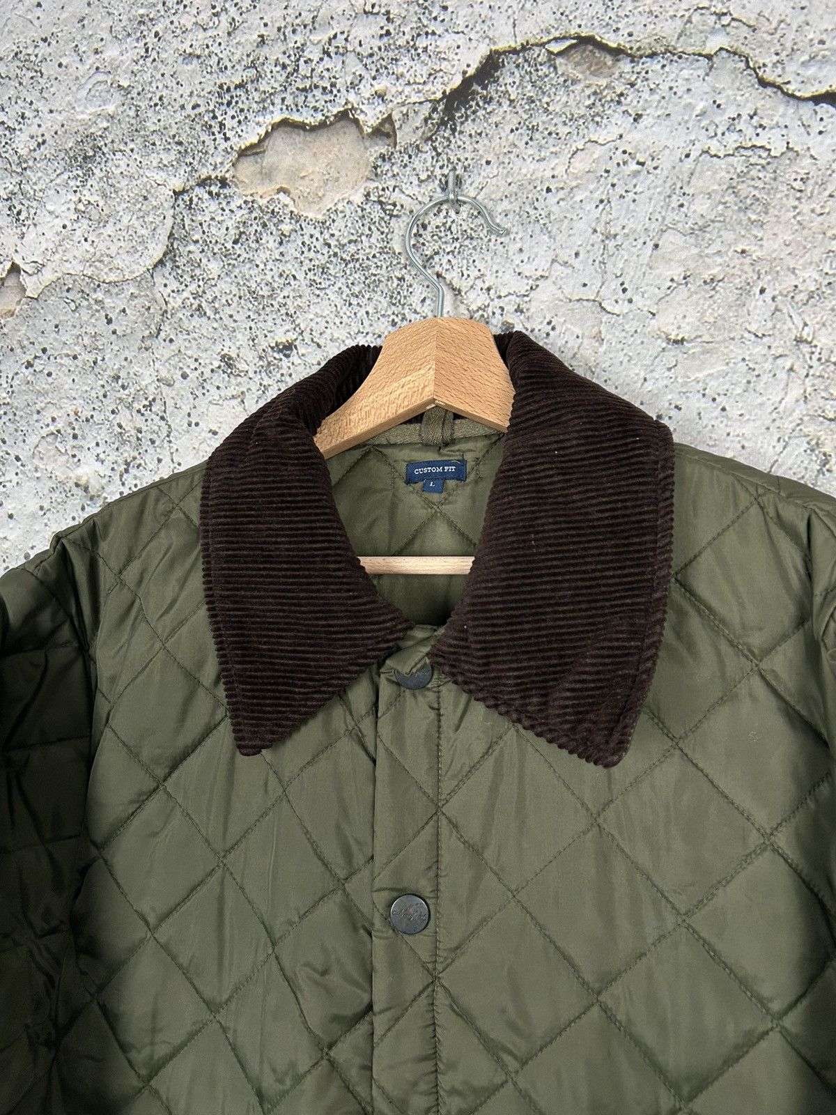 Other Newport Vintage Green Quilted Coat Military Streetwear Size US L / EU 52-54 / 3 - 3 Thumbnail