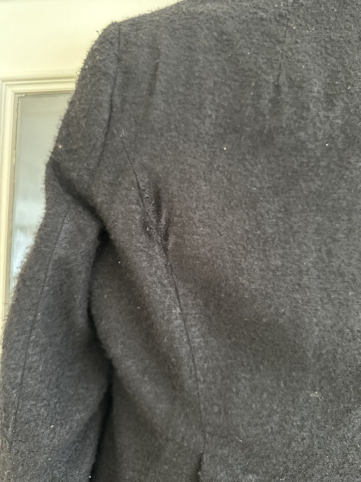 Rick Owens Shawl Neck Cashmere Blazer Size 38L - 6 Thumbnail