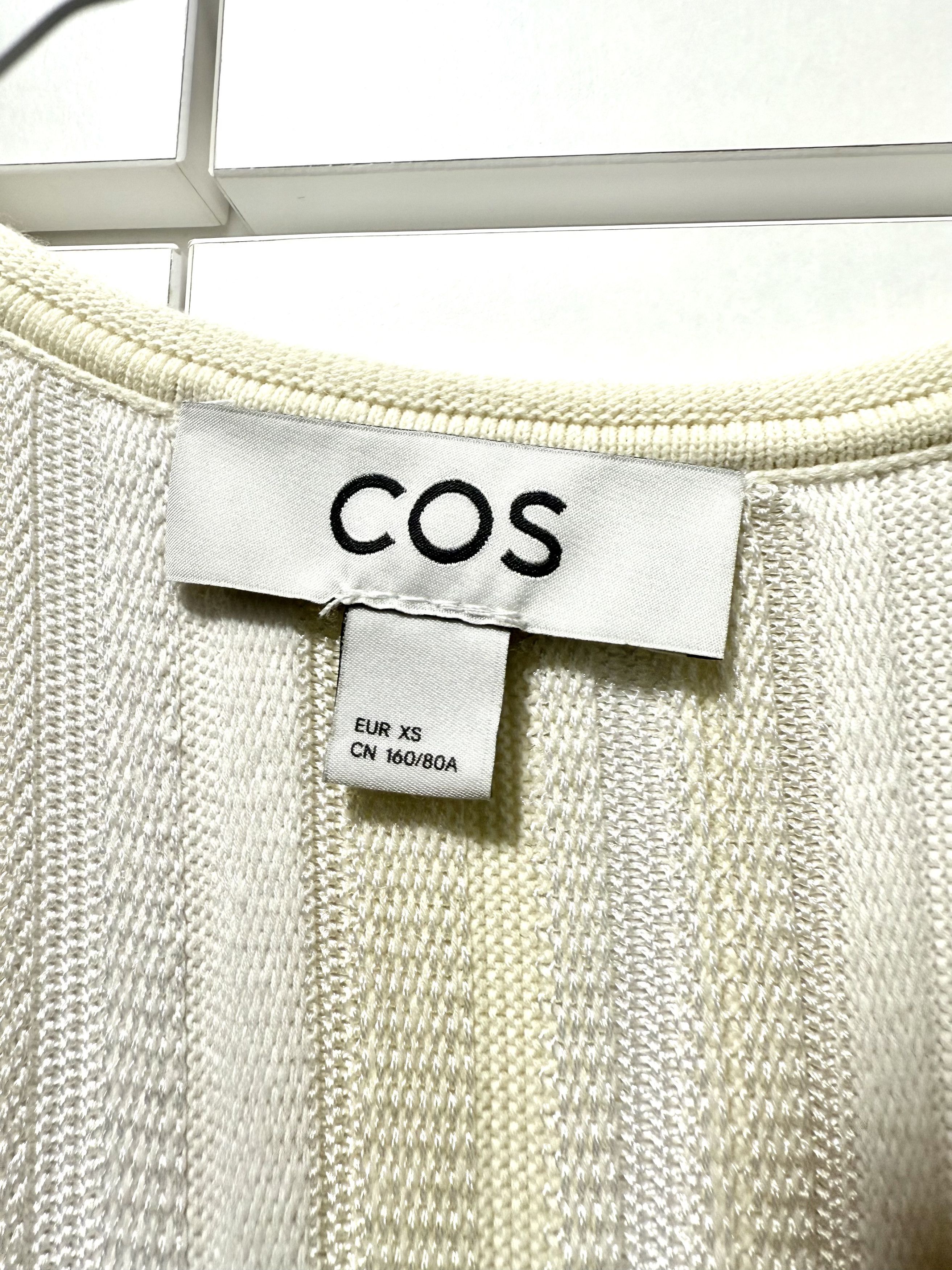 Cos COS Sleeveless Knit Long Dress (XS) Size XS / US 0-2 / IT 36-38 - 7 Thumbnail
