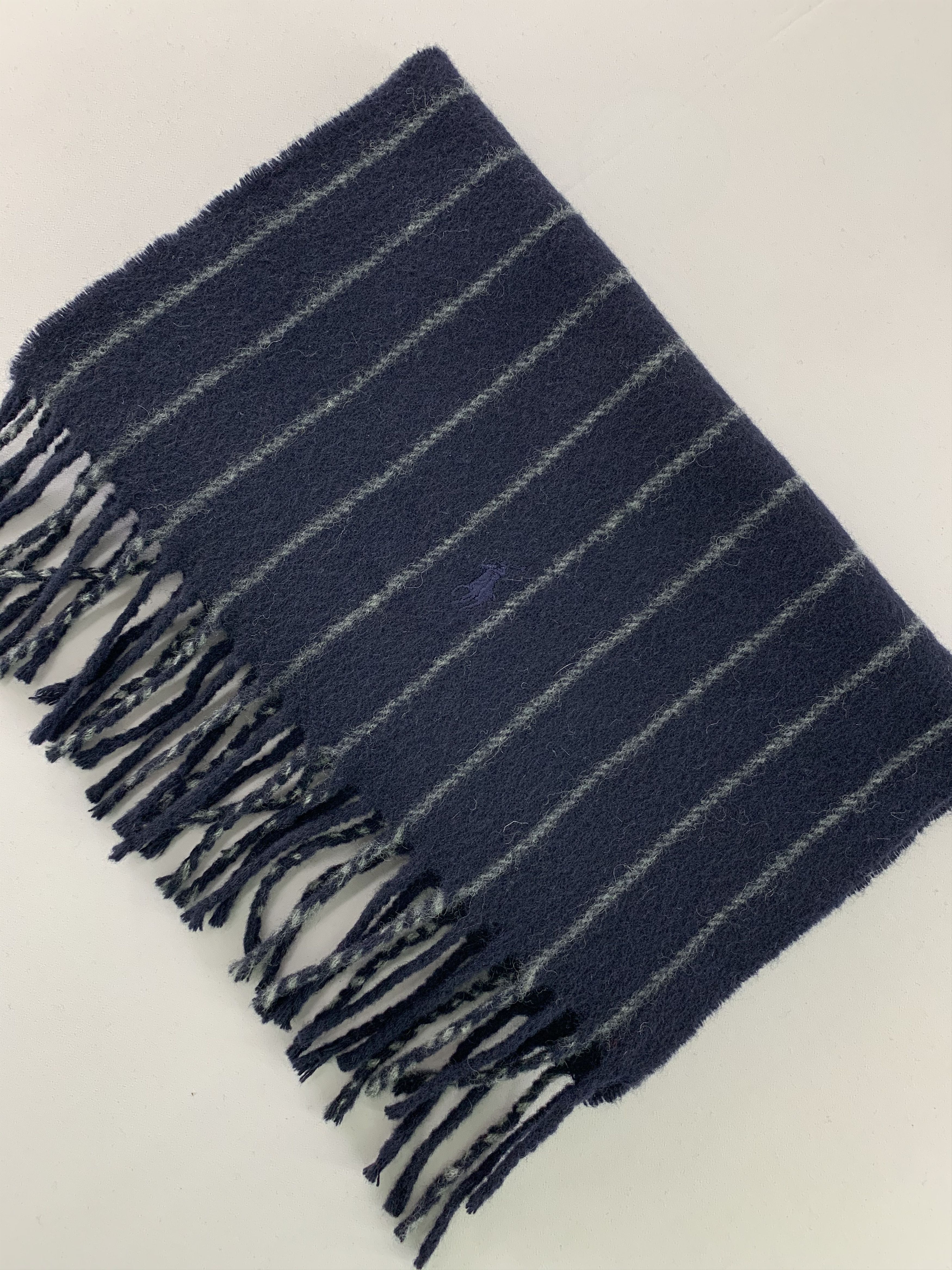 Polo Ralph Lauren Polo Ralph Lauren Scarf Wool Muffler Neck Wrap BL4274 Size ONE SIZE - 2 Thumbnail