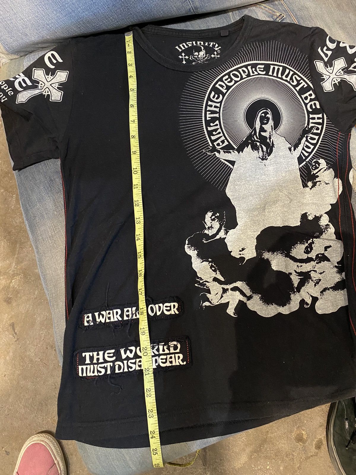 14th Addiction × Beauty Beast × Le Grande Bleu (L.G.B.) japanese brand infinity love & peace cross poem ifsx lgb ch Size US S / EU 44-46 / 1 - 4 Thumbnail