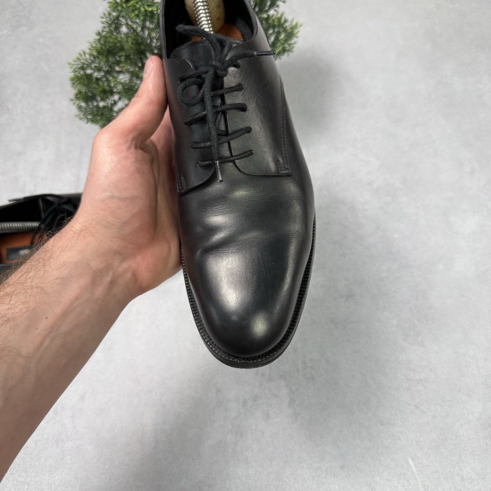 Dsquared2 Dsquared2 Men Derby Oxford Shoes Size EU 39 US 6 Black Size US 6 / EU 39 - 17 Thumbnail